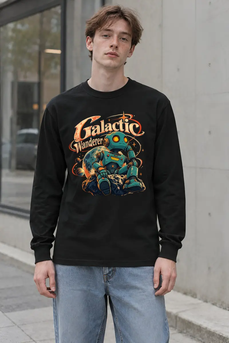 "Galactic Wanderer" Unisex Longsleeve T-shirt