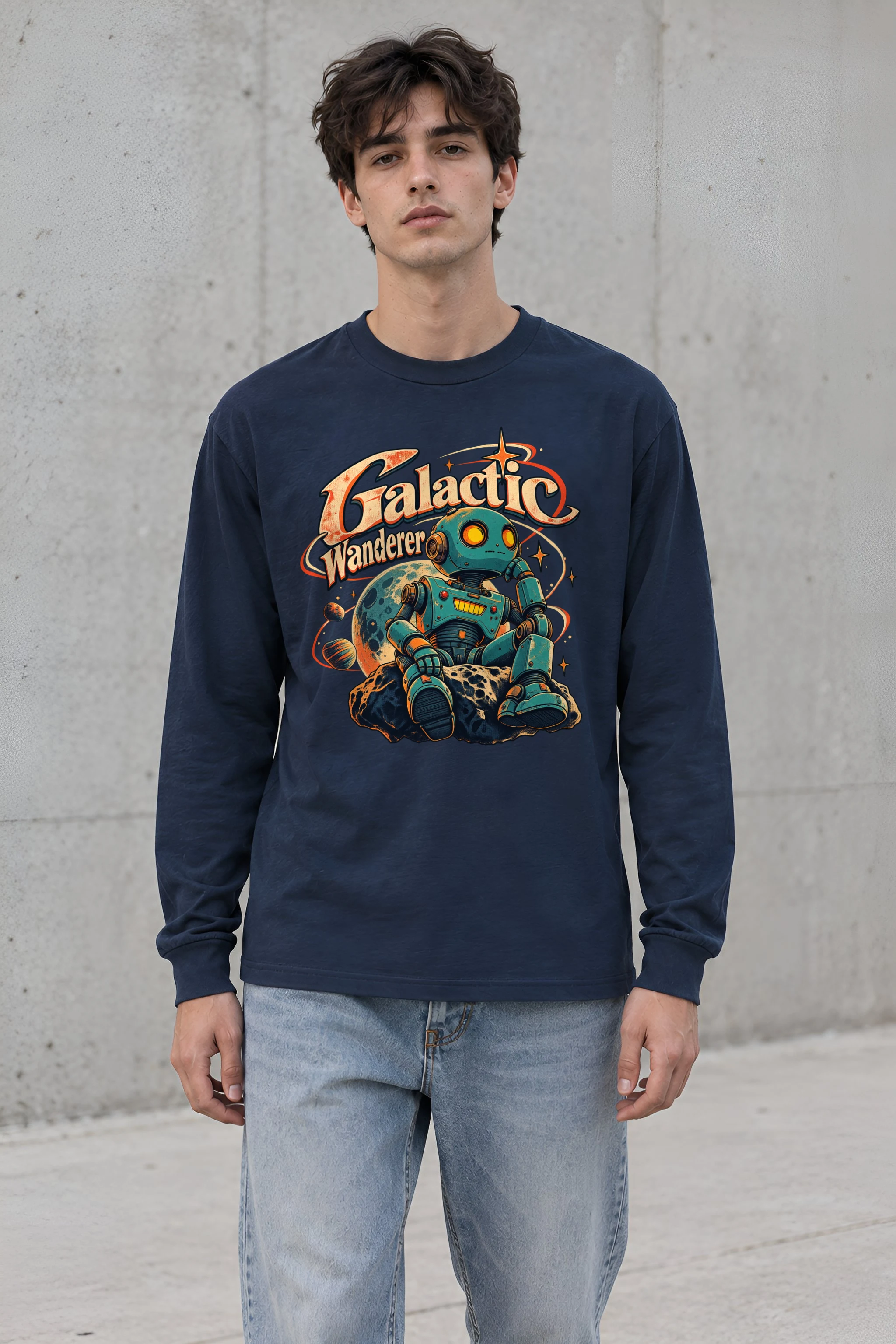 "Galactic Wanderer" Unisex Longsleeve T-shirt