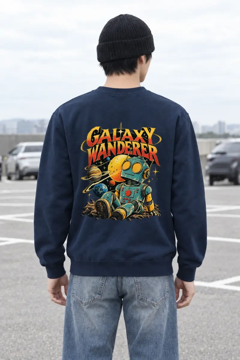"Galaxy Wanderer" Heavy Blend Unisex Crewneck Sweatshirt
