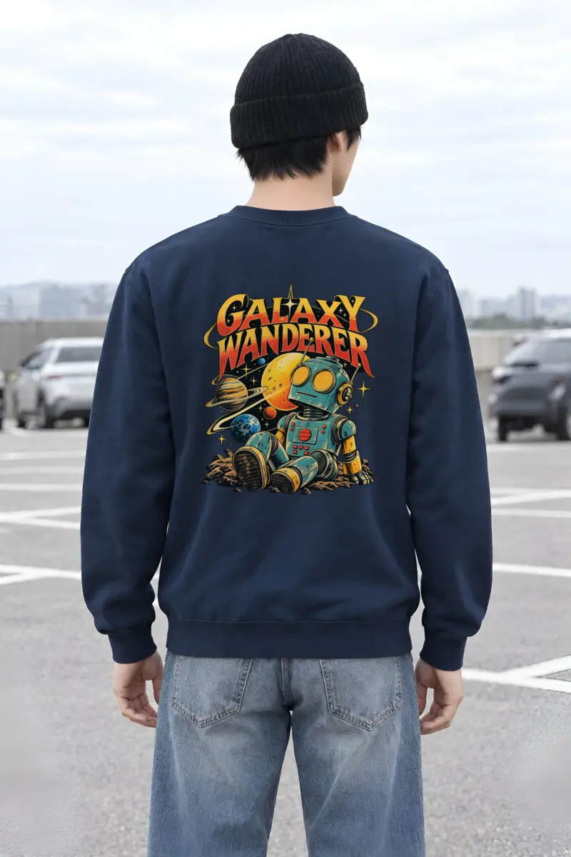 "Galaxy Wanderer" Heavy Blend Unisex Crewneck Sweatshirt