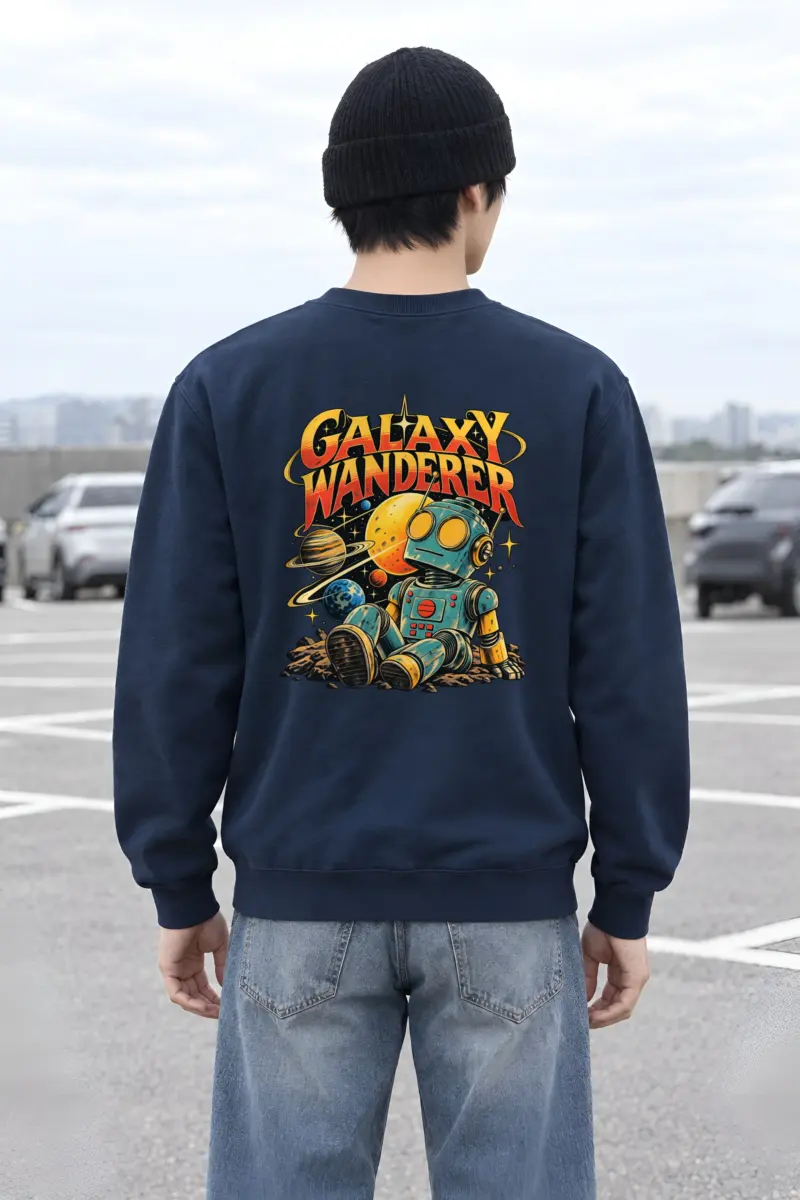 "Galaxy Wanderer" Heavy Blend Unisex Crewneck Sweatshirt