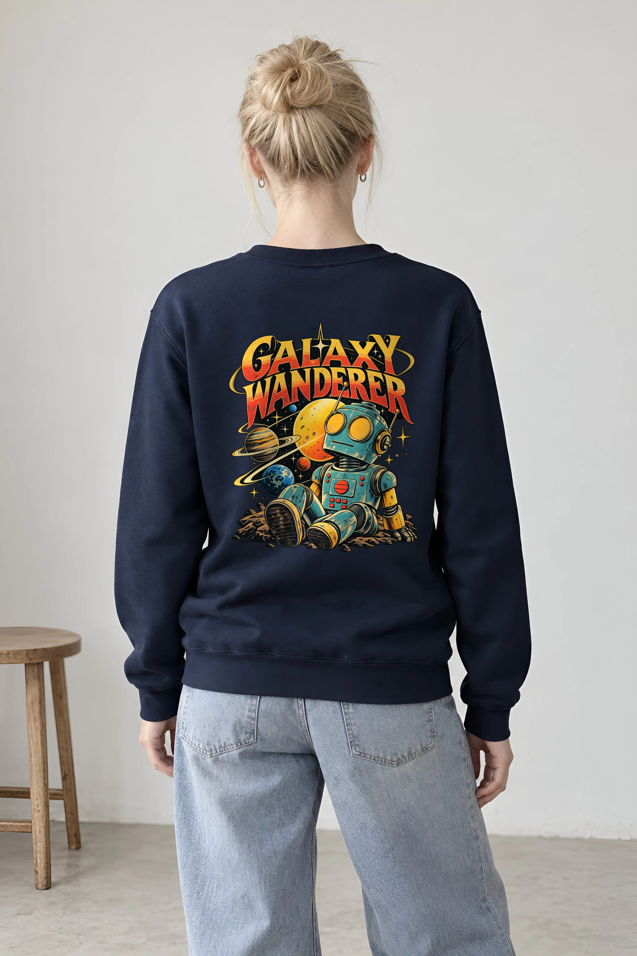 "Galaxy Wanderer" 1 Crewneck Sweatshirt