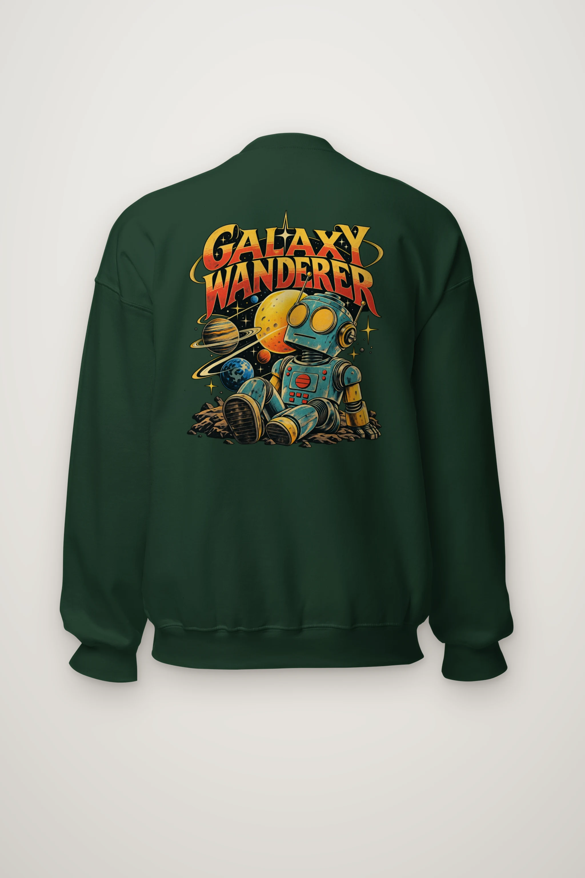 "Galaxy Wanderer" Heavy Blend Unisex Crewneck Sweatshirt