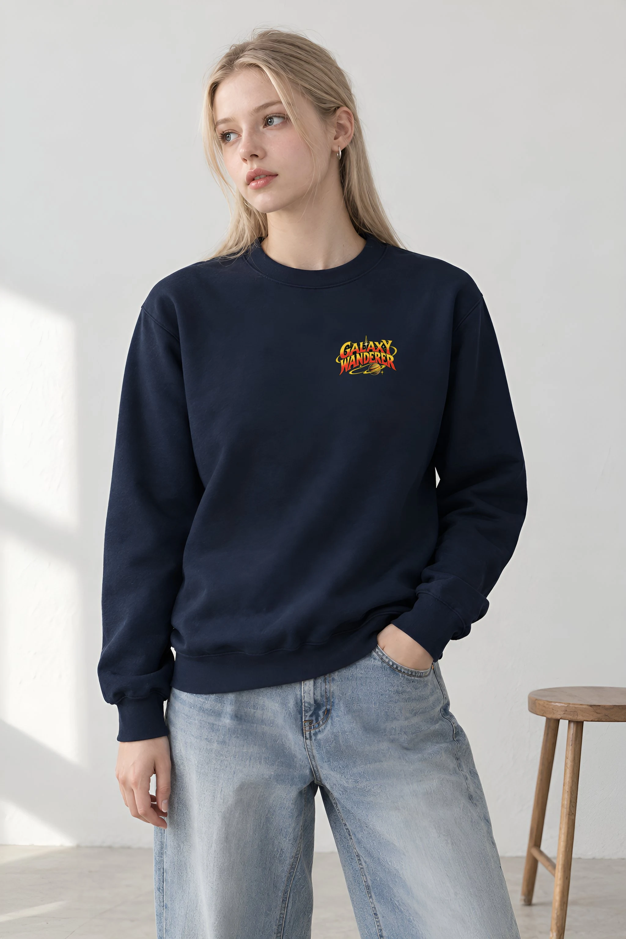"Galaxy Wanderer" 1 Crewneck Sweatshirt