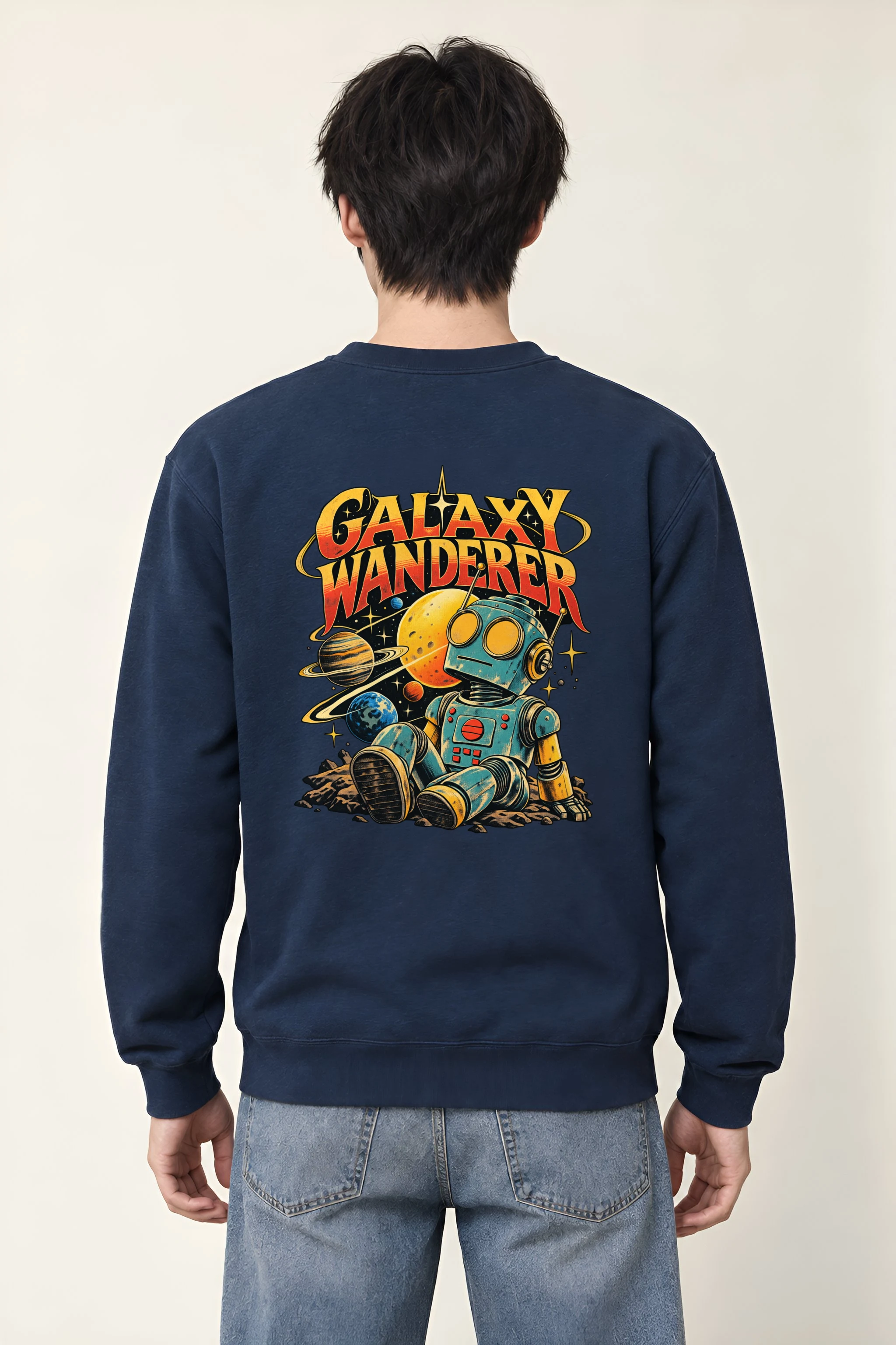 "Galaxy Wanderer" 1 Crewneck Sweatshirt