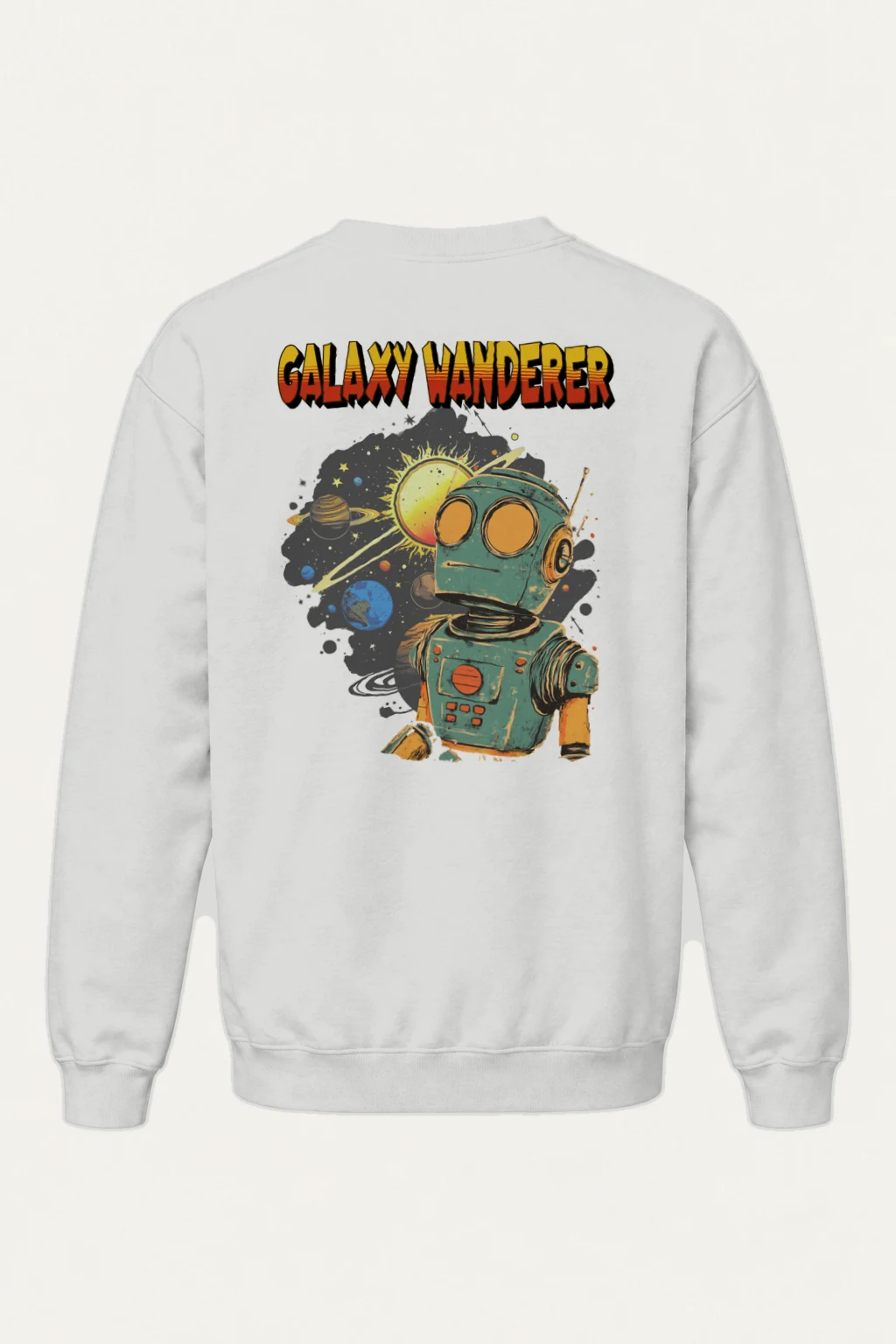 "Galaxy Wanderer" Heavy Blend Unisex Crewneck Sweatshirt | Gildan 18000