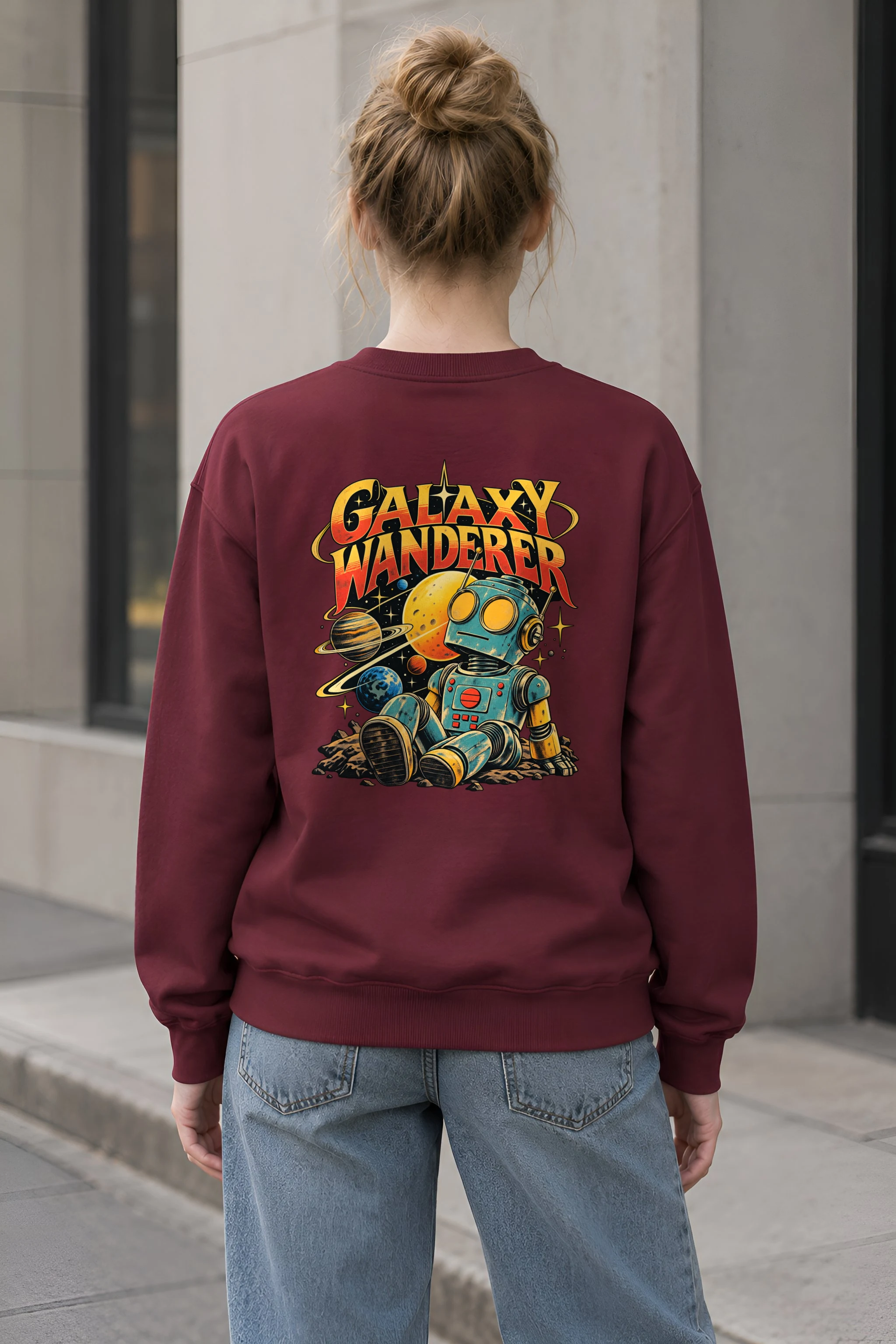 "Galaxy Wanderer" 1 Crewneck Sweatshirt