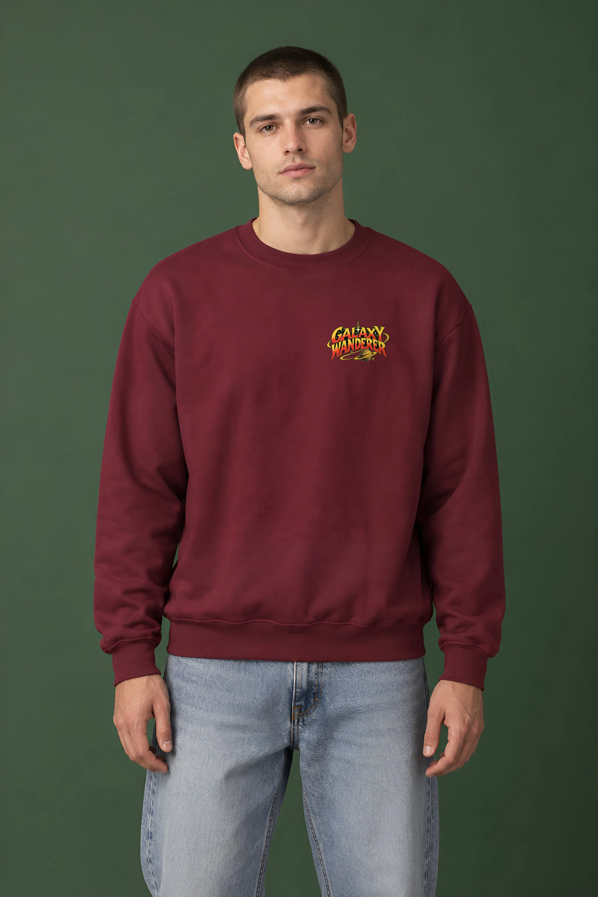 "Galaxy Wanderer" 1 Crewneck Sweatshirt