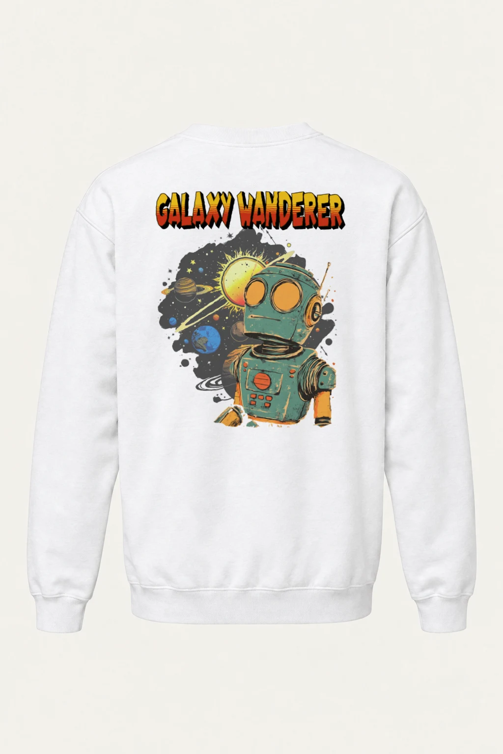 "Galaxy Wanderer" Heavy Blend Unisex Crewneck Sweatshirt | Gildan 18000