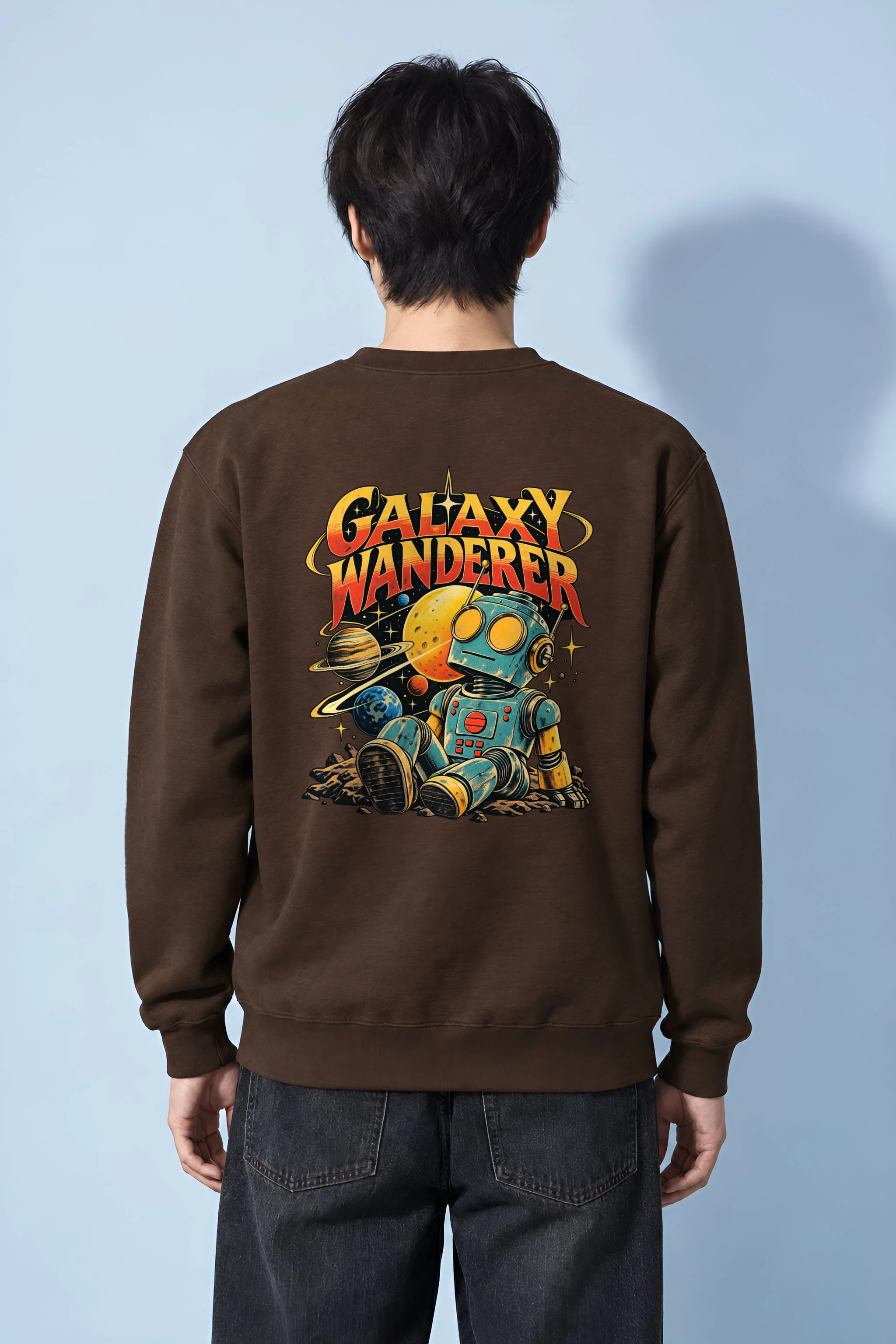"Galaxy Wanderer" 1 Crewneck Sweatshirt