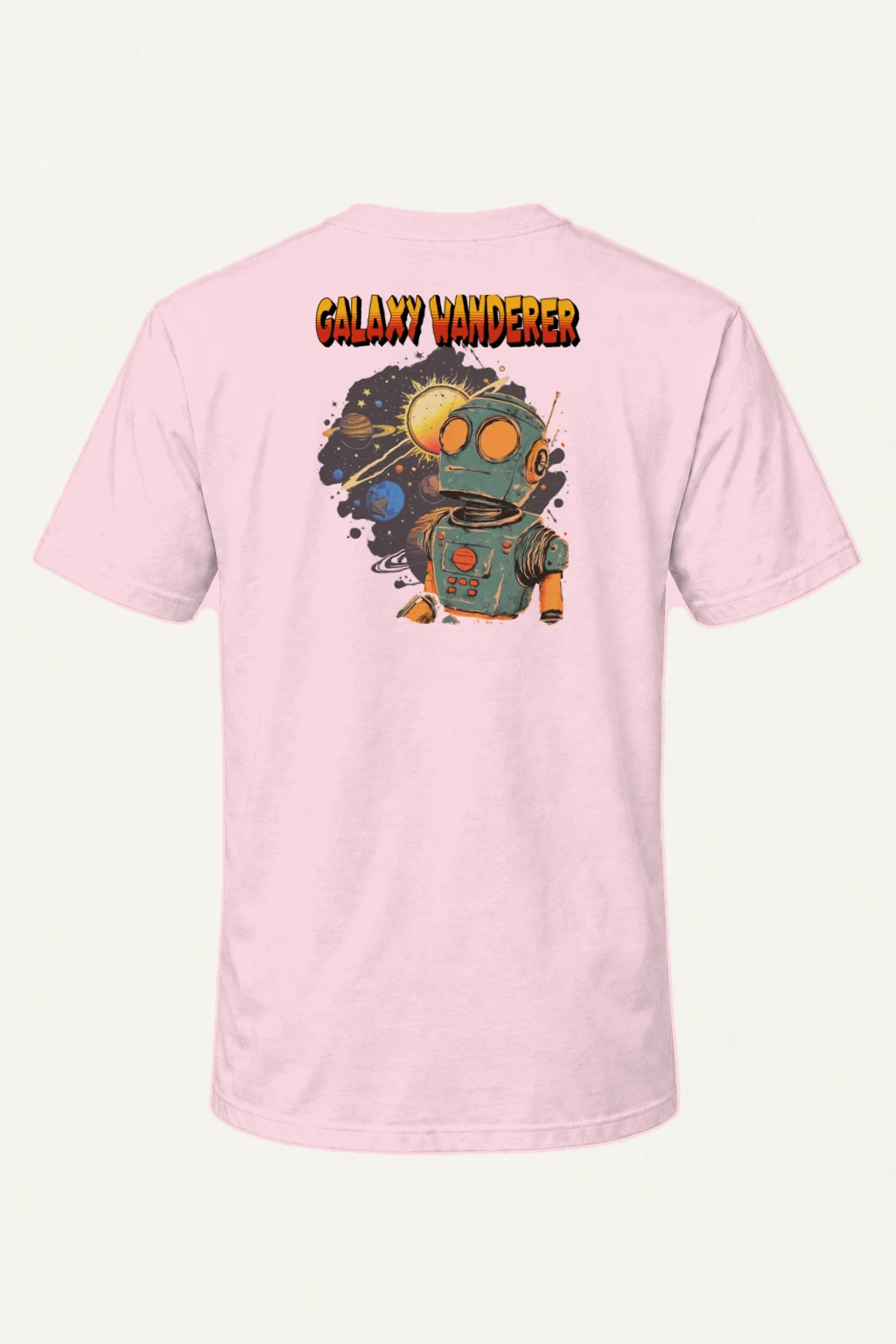"Galaxy Wanderer" Heavyweight Unisex Crewneck T-shirt | Gildan 5000