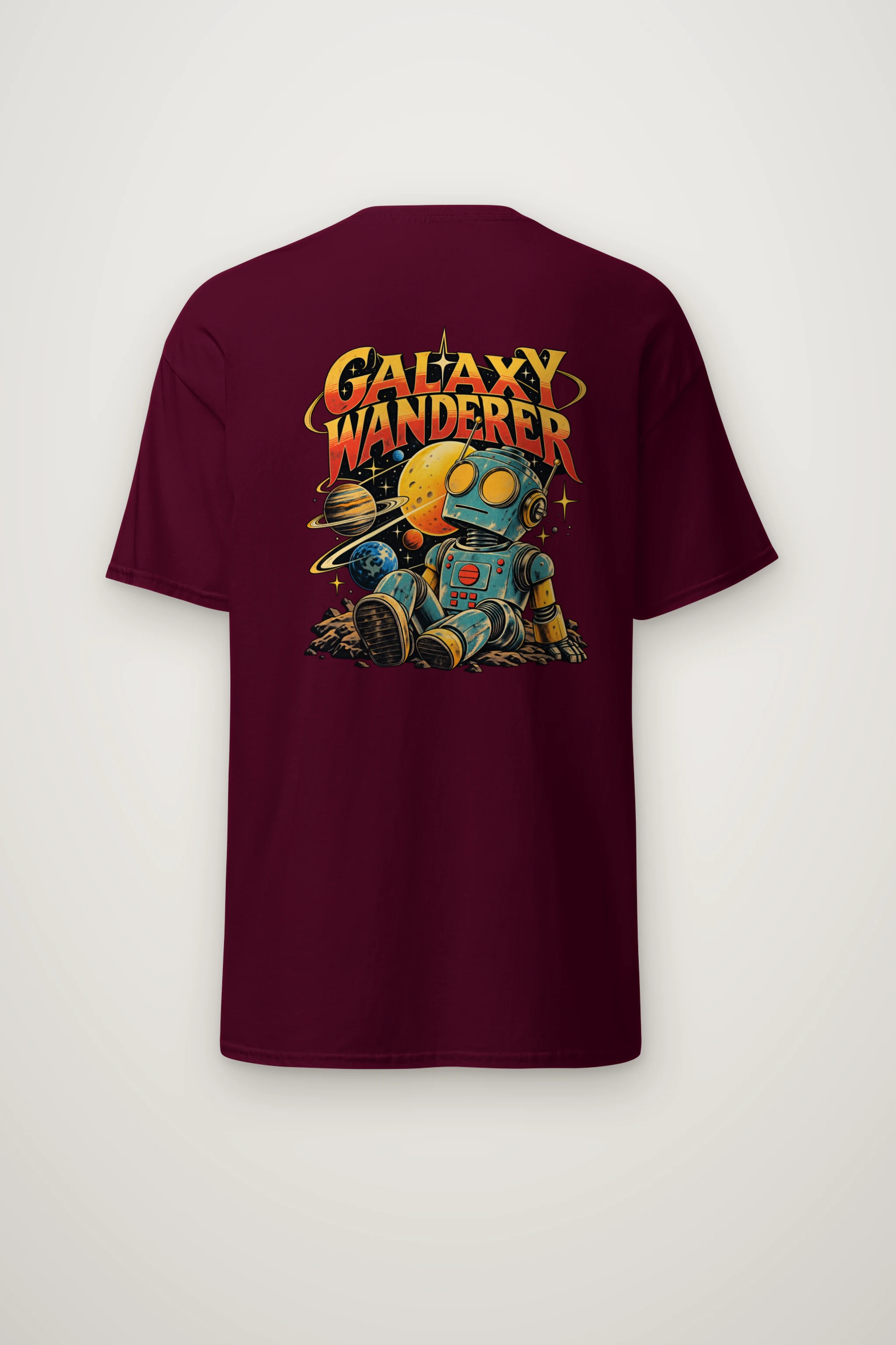 "Galaxy Wanderer" Heavyweight Unisex Crewneck T-shirt