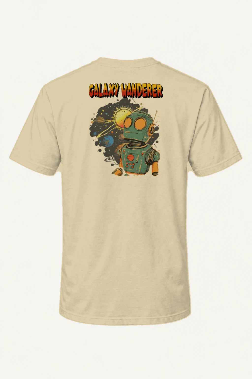 "Galaxy Wanderer" Heavyweight Unisex Crewneck T-shirt | Gildan 5000