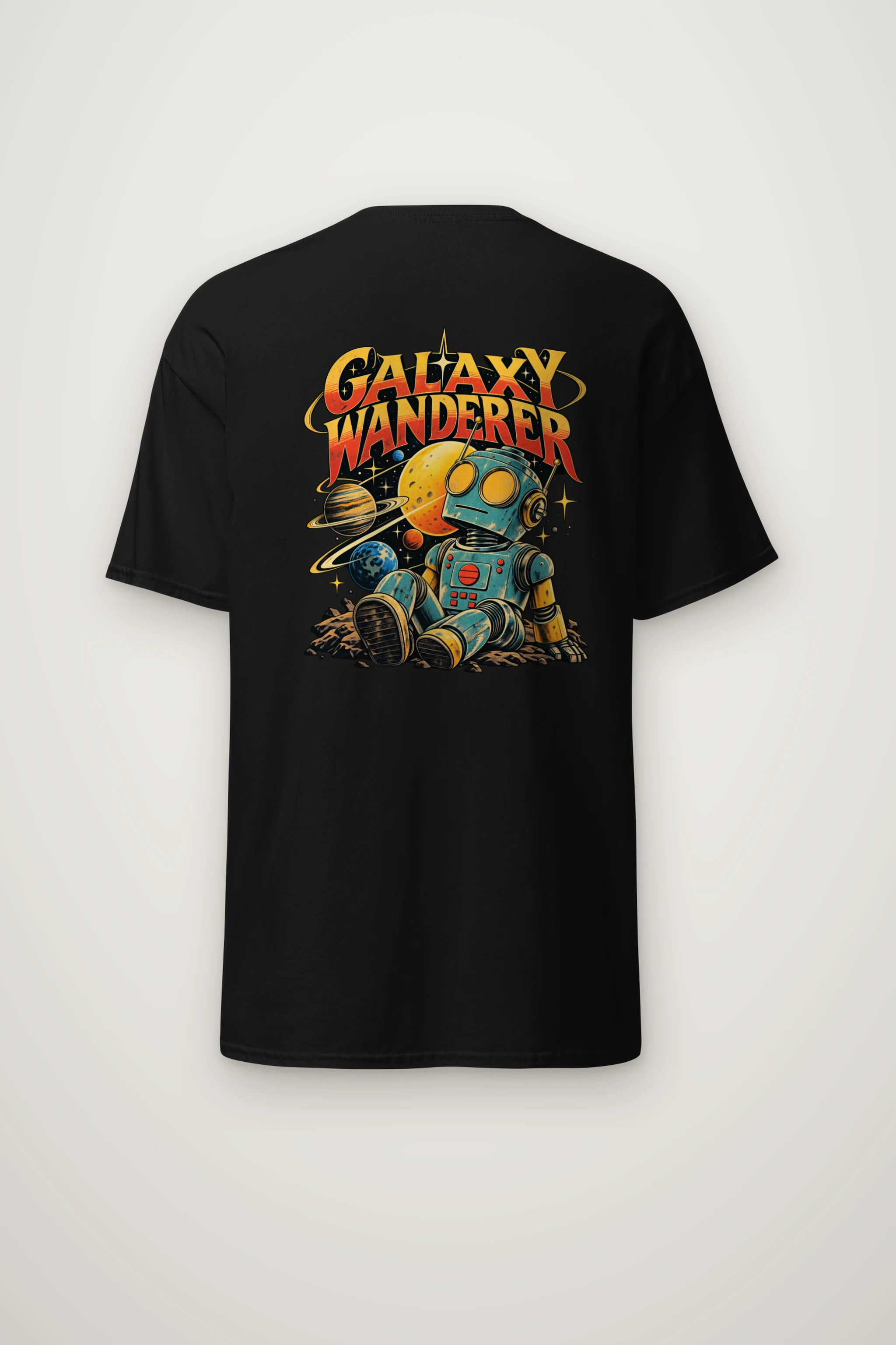 "Galaxy Wanderer" Heavyweight Unisex Crewneck T-shirt