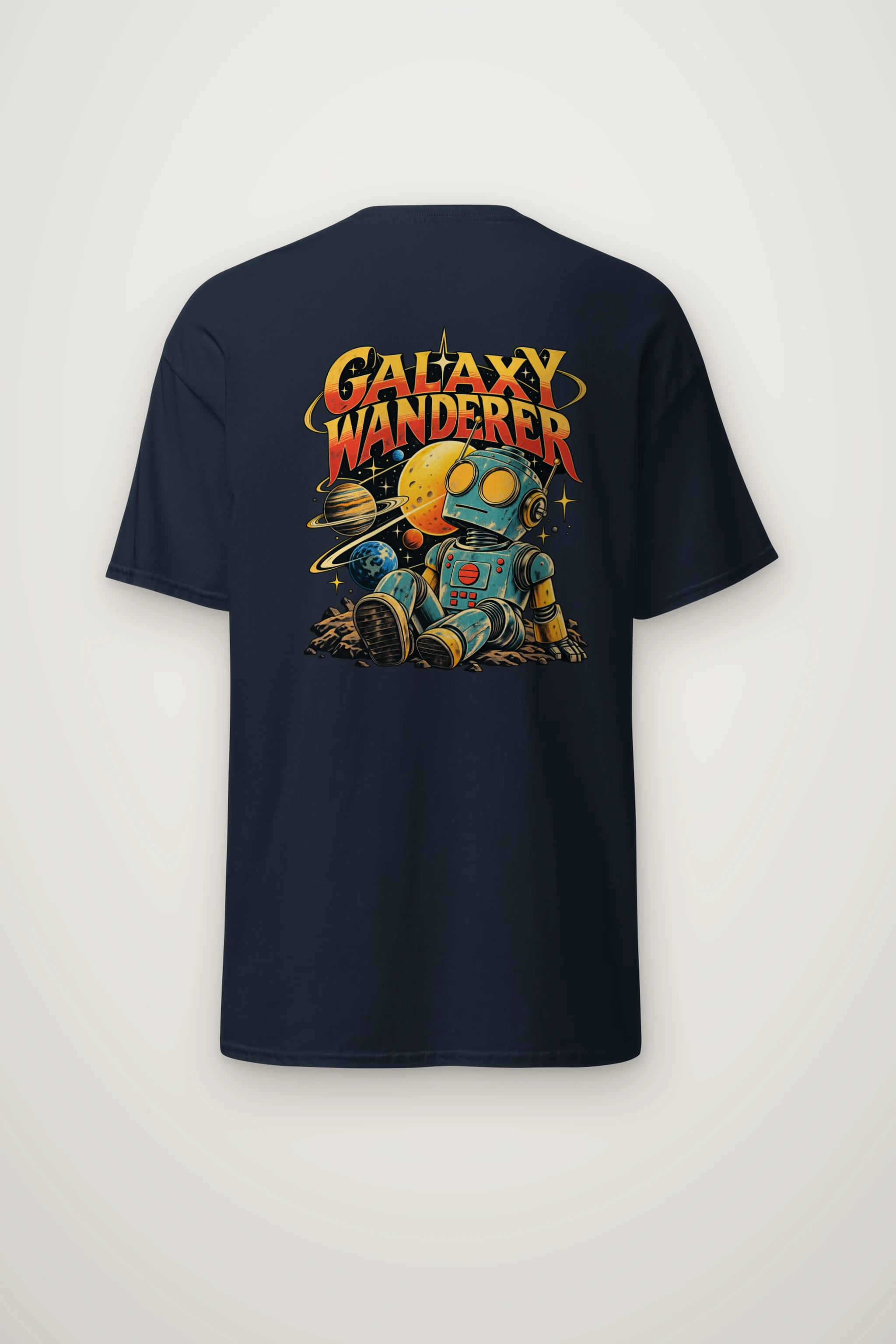 "Galaxy Wanderer" Heavyweight Unisex Crewneck T-shirt