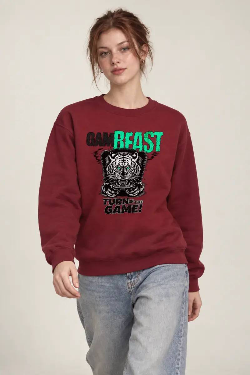 "Game Beast" Heavy Blend Unisex Crewneck Sweatshirt
