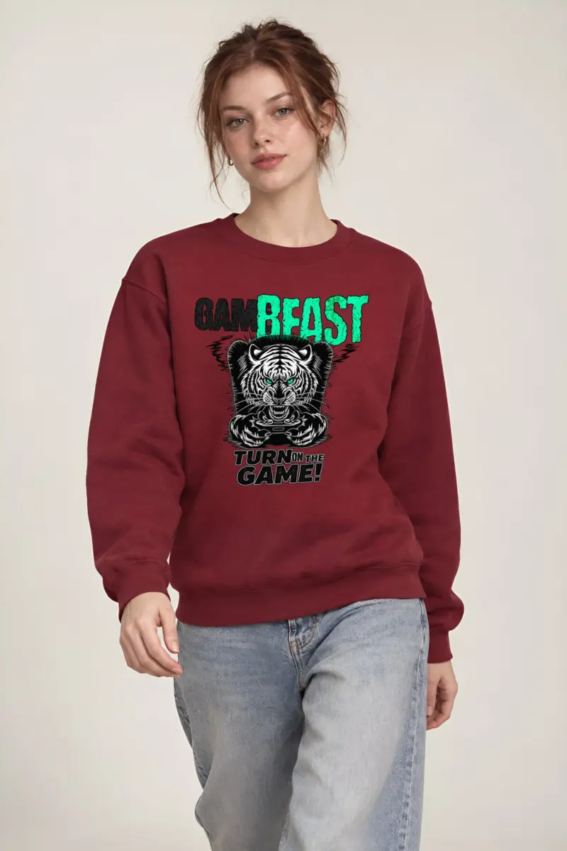 "Game Beast" Heavy Blend Unisex Crewneck Sweatshirt