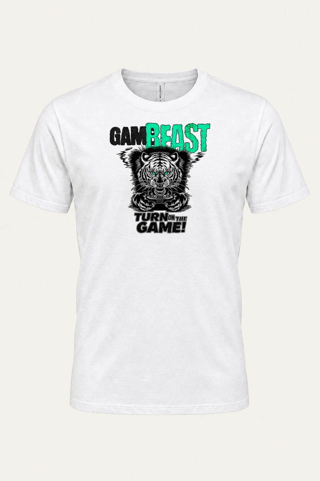 "Game Beast" Heavyweight Unisex Crewneck T-shirt | Gildan 5000