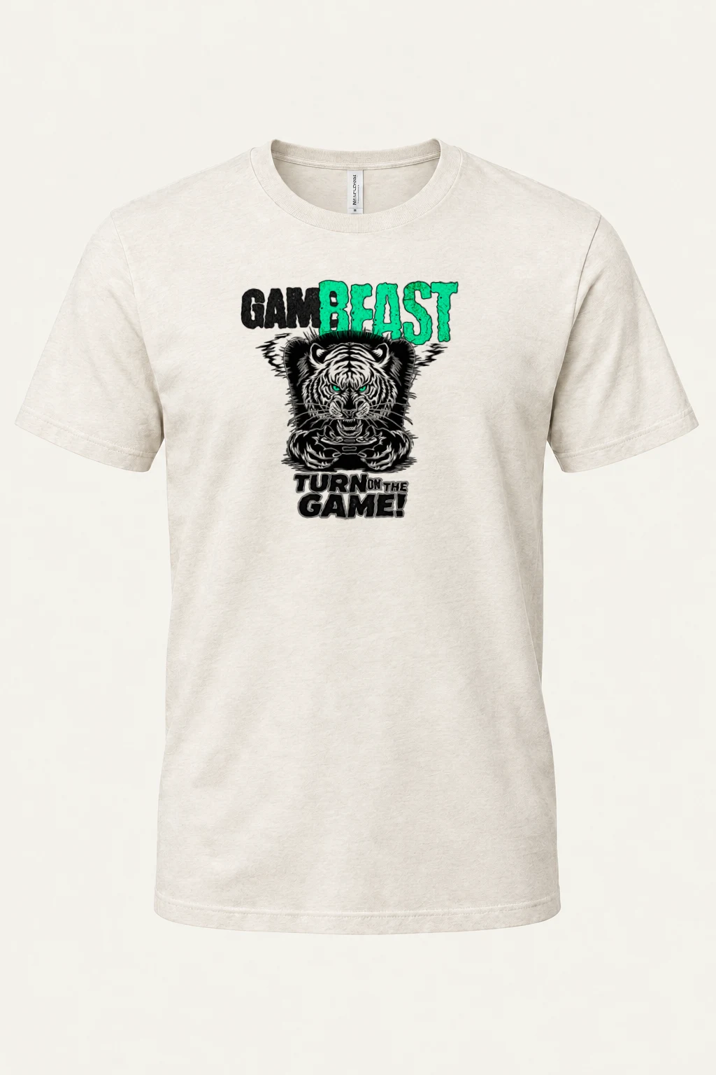 "Game Beast" Heavyweight Unisex Crewneck T-shirt | Gildan 5000