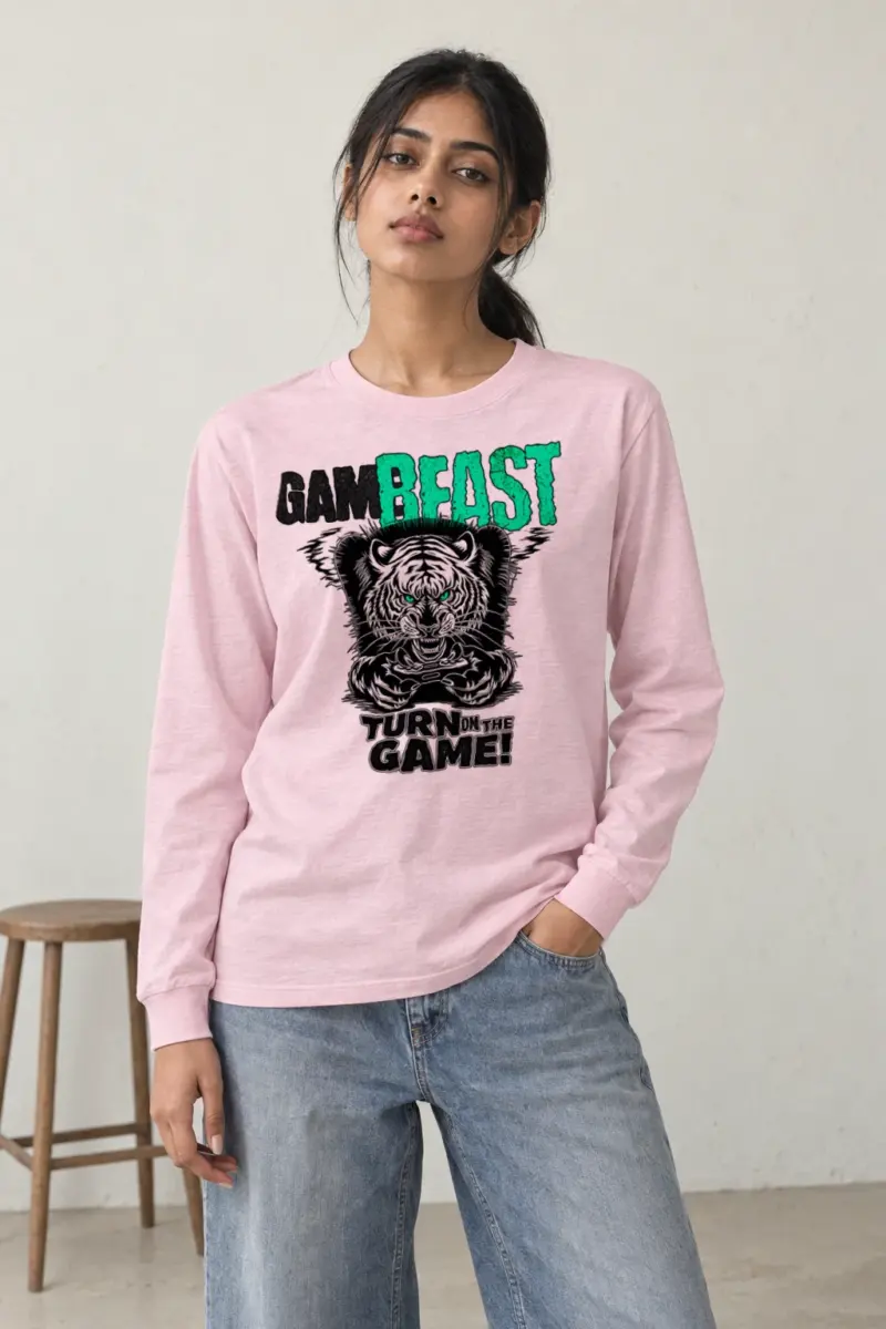 "Game Beast" Unisex Longsleeve T-shirt | Gildan 2400