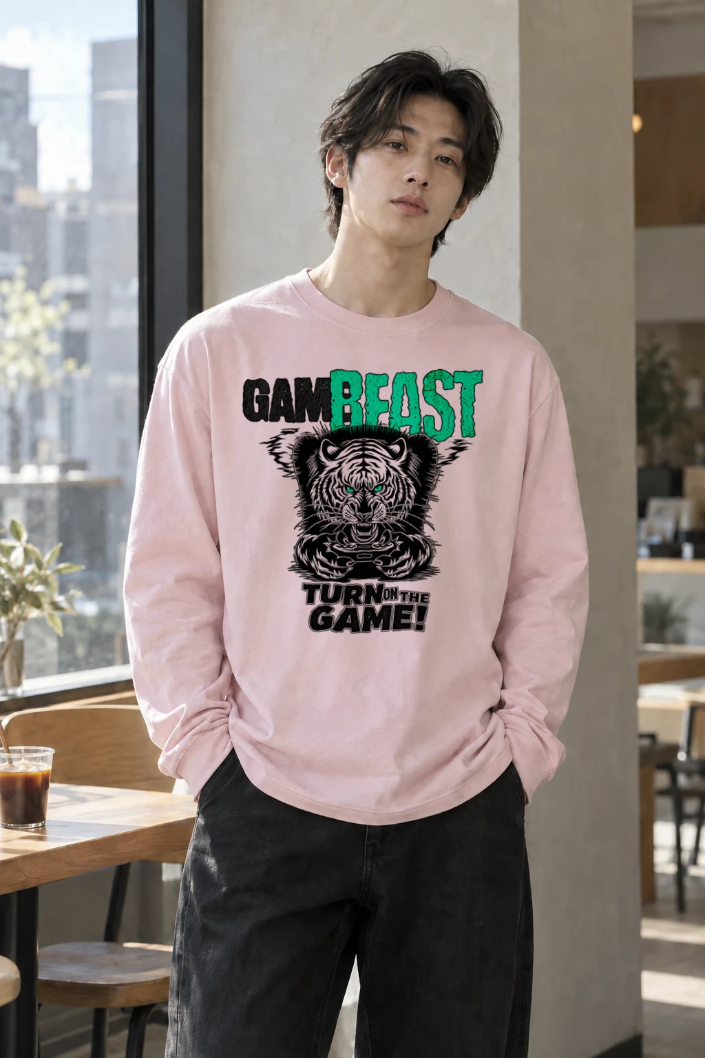 "Game Beast" Unisex Longsleeve T-shirt | Gildan 2400
