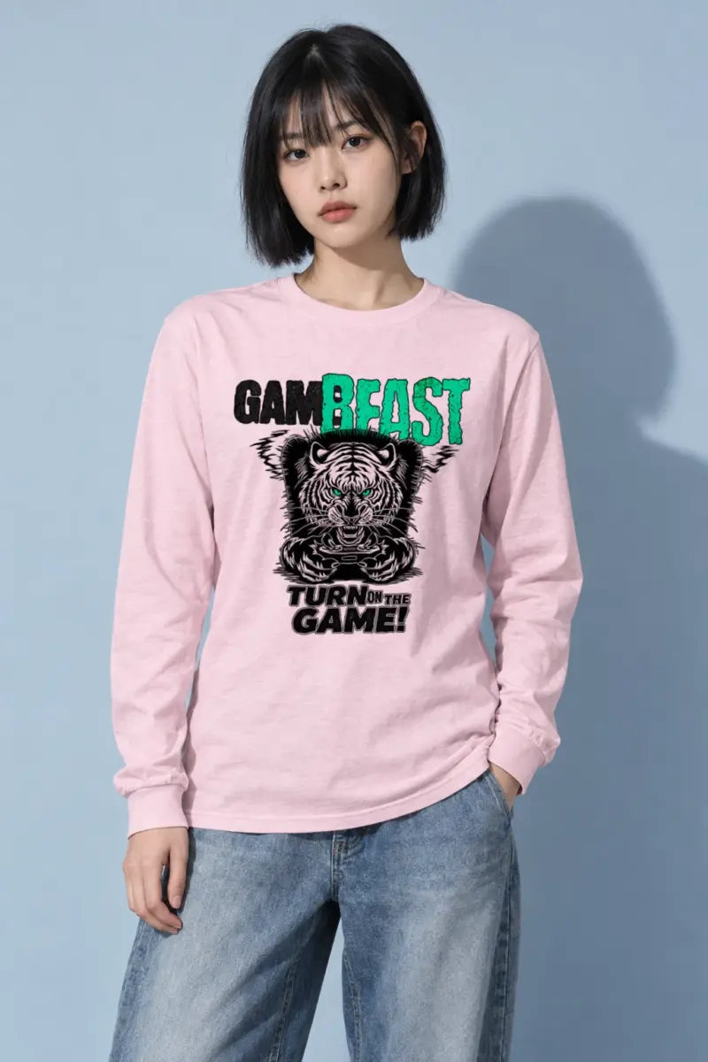 "Game Beast" Unisex Longsleeve T-shirt | Gildan 2400