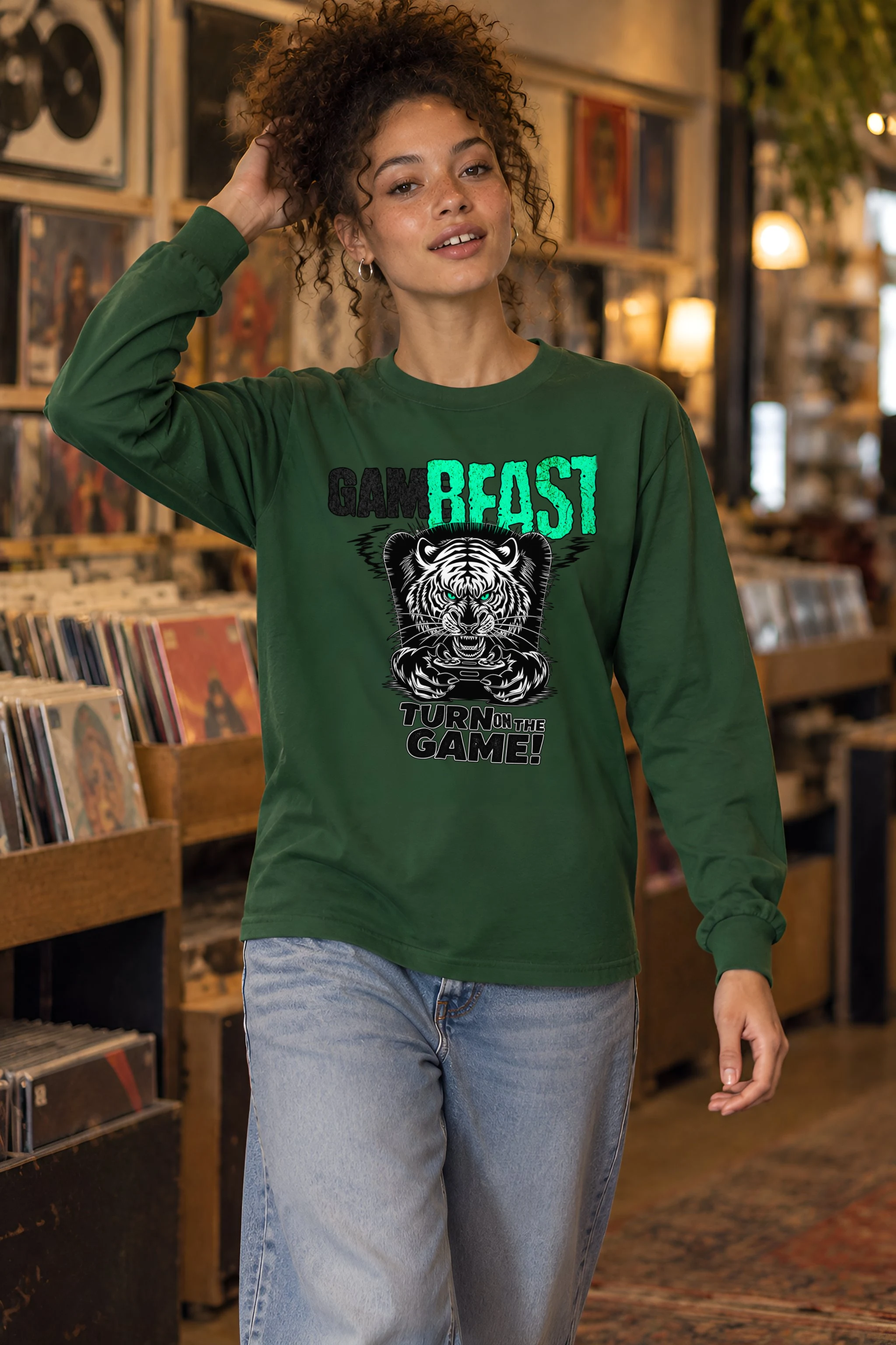 "Game Beast" Unisex Longsleeve T-shirt