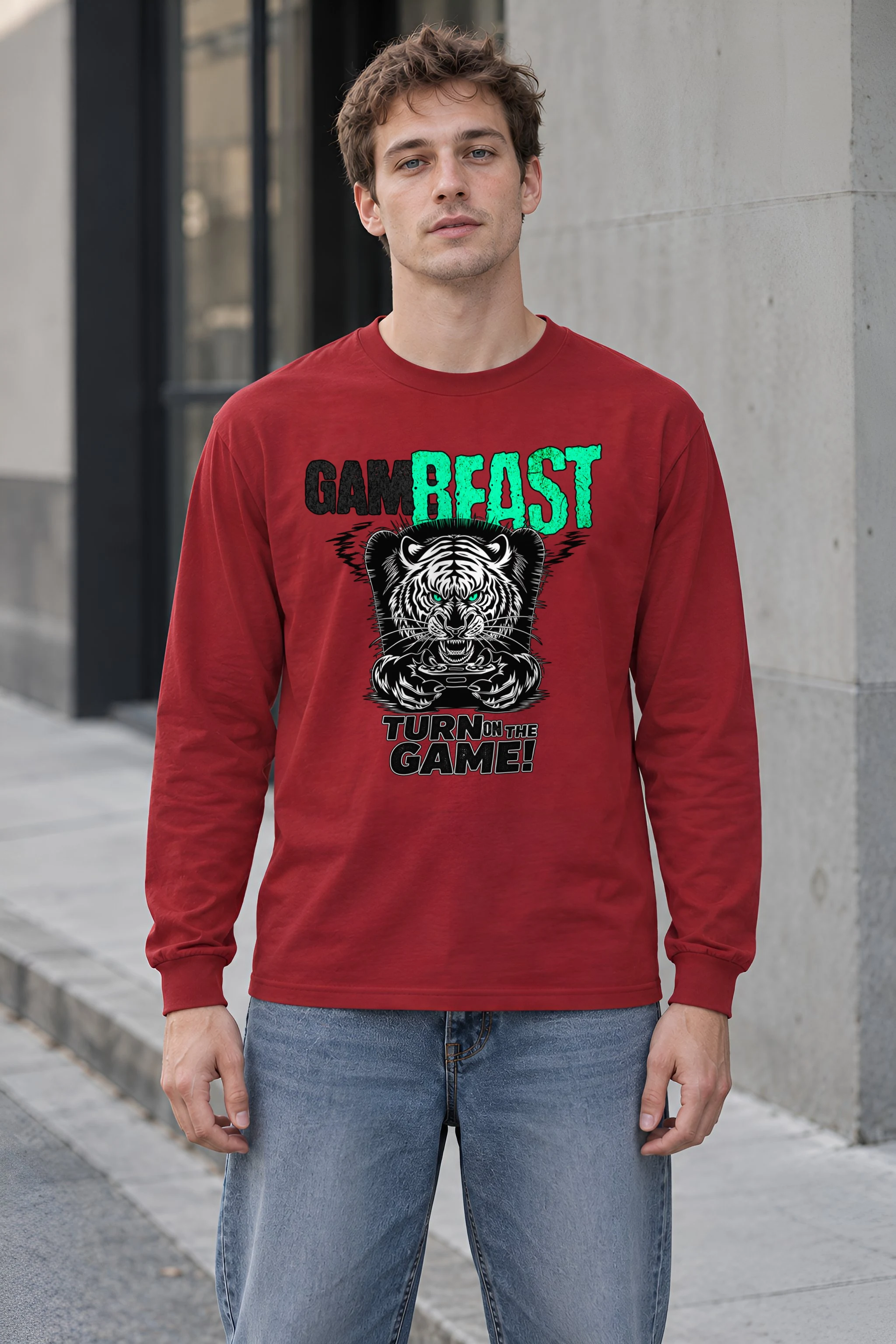 "Game Beast" Unisex Longsleeve T-shirt