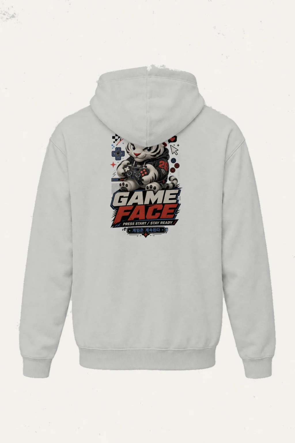"Game Face" Heavy Blend Unisex Pullover Hoodie | Gildan 18500