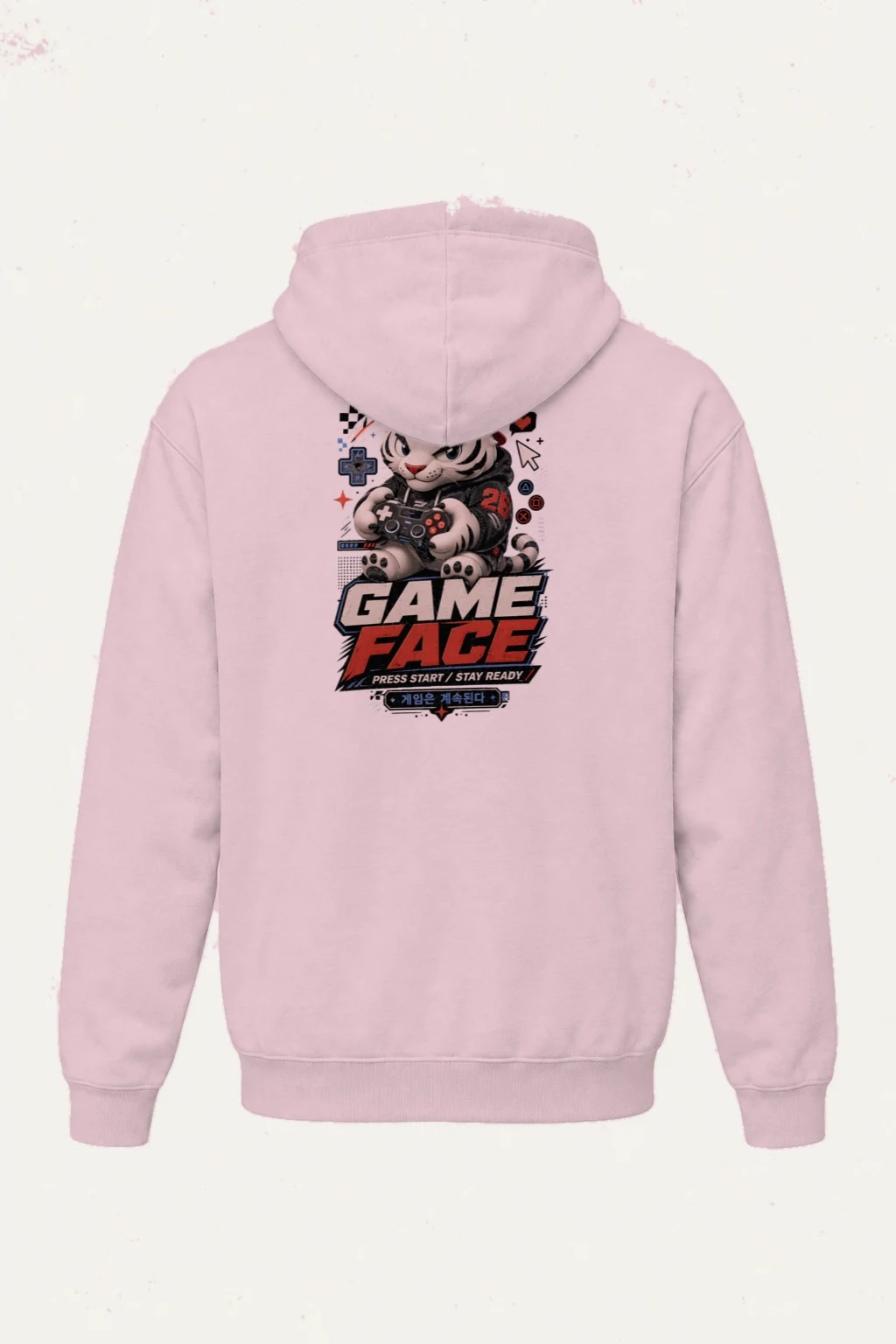 "Game Face" Heavy Blend Unisex Pullover Hoodie | Gildan 18500