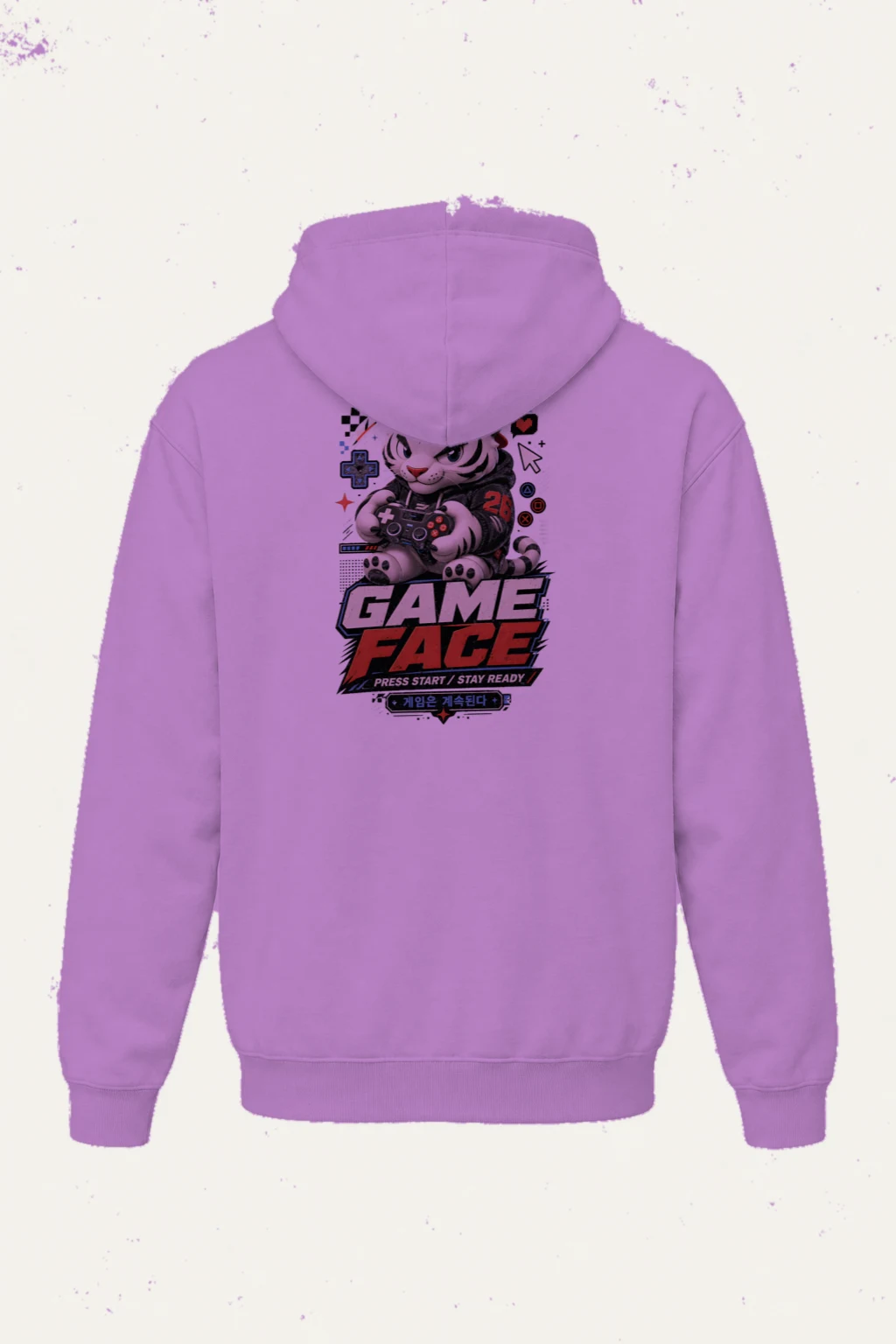 "Game Face" Heavy Blend Unisex Pullover Hoodie | Gildan 18500