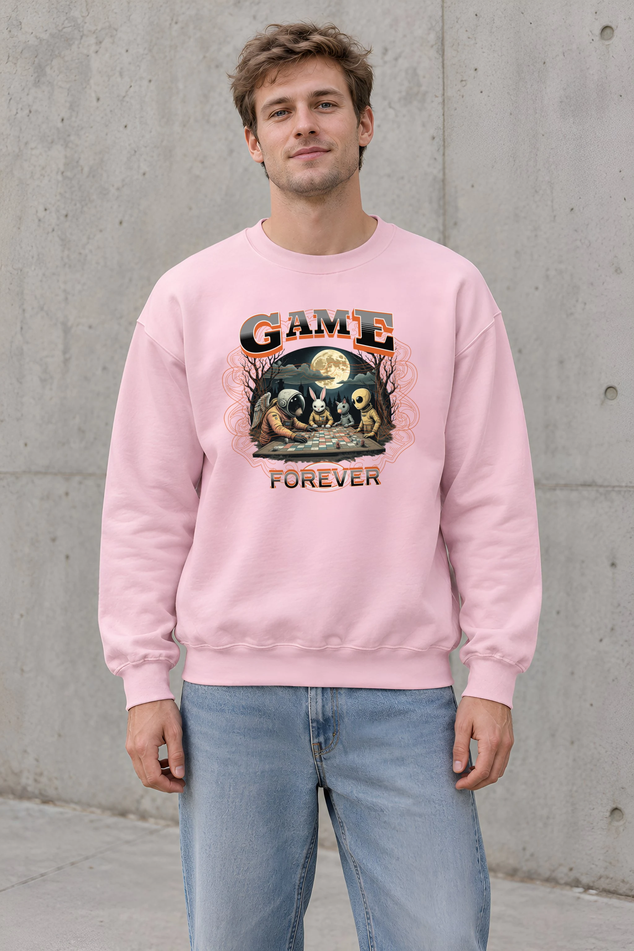 "Game Forever" 1 Crewneck Sweatshirt
