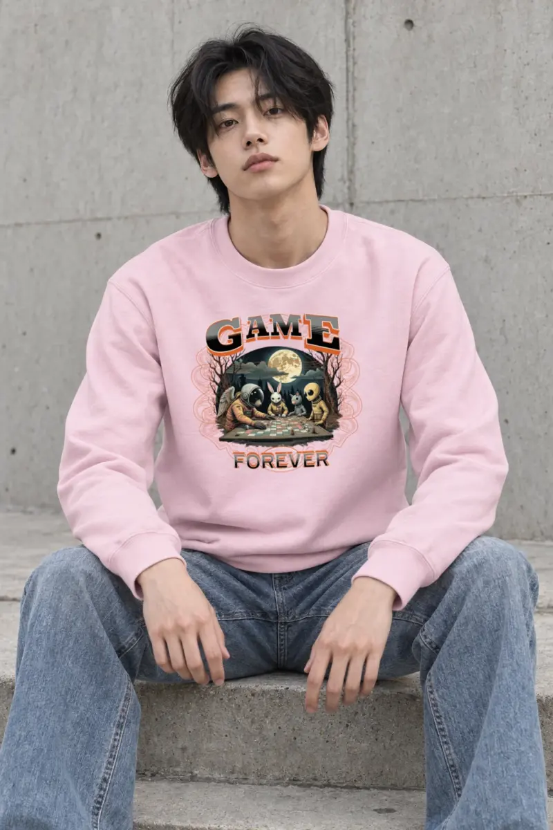 "Game Forever" Heavy Blend Unisex Crewneck Sweatshirt