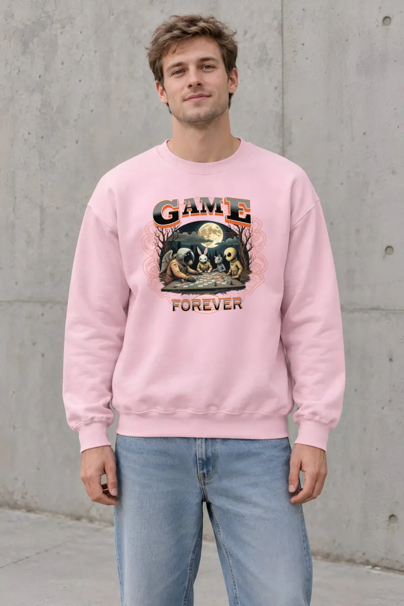 "Game Forever" Heavy Blend Unisex Crewneck Sweatshirt