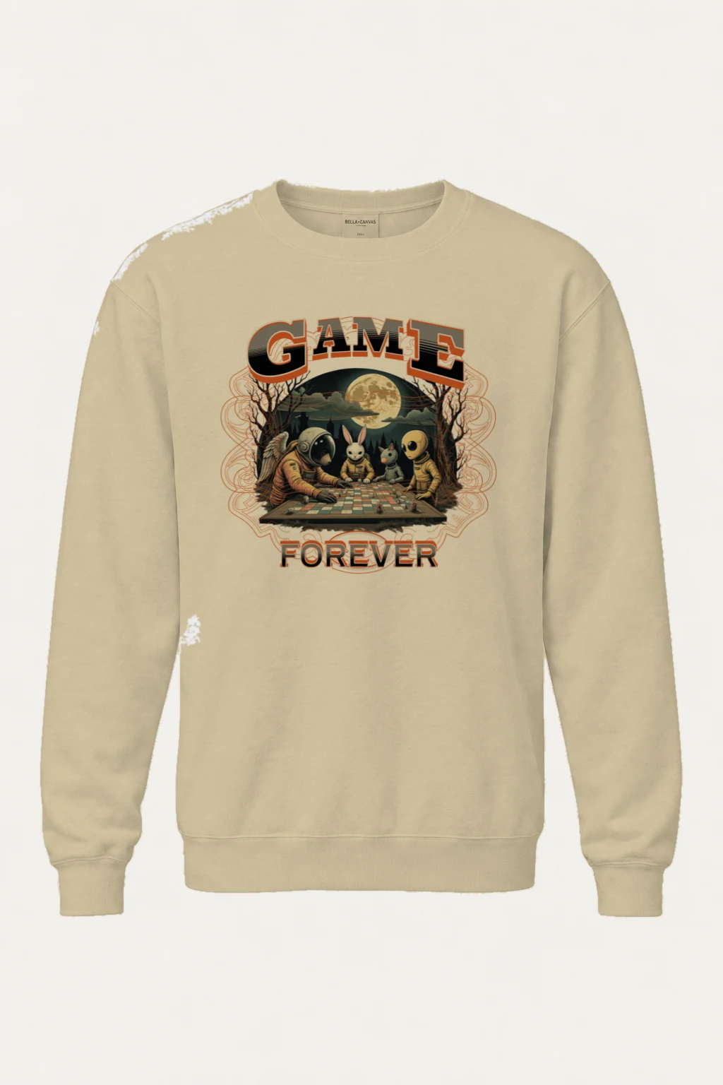 "Game Forever" Heavy Blend Unisex Crewneck Sweatshirt | Gildan 18000