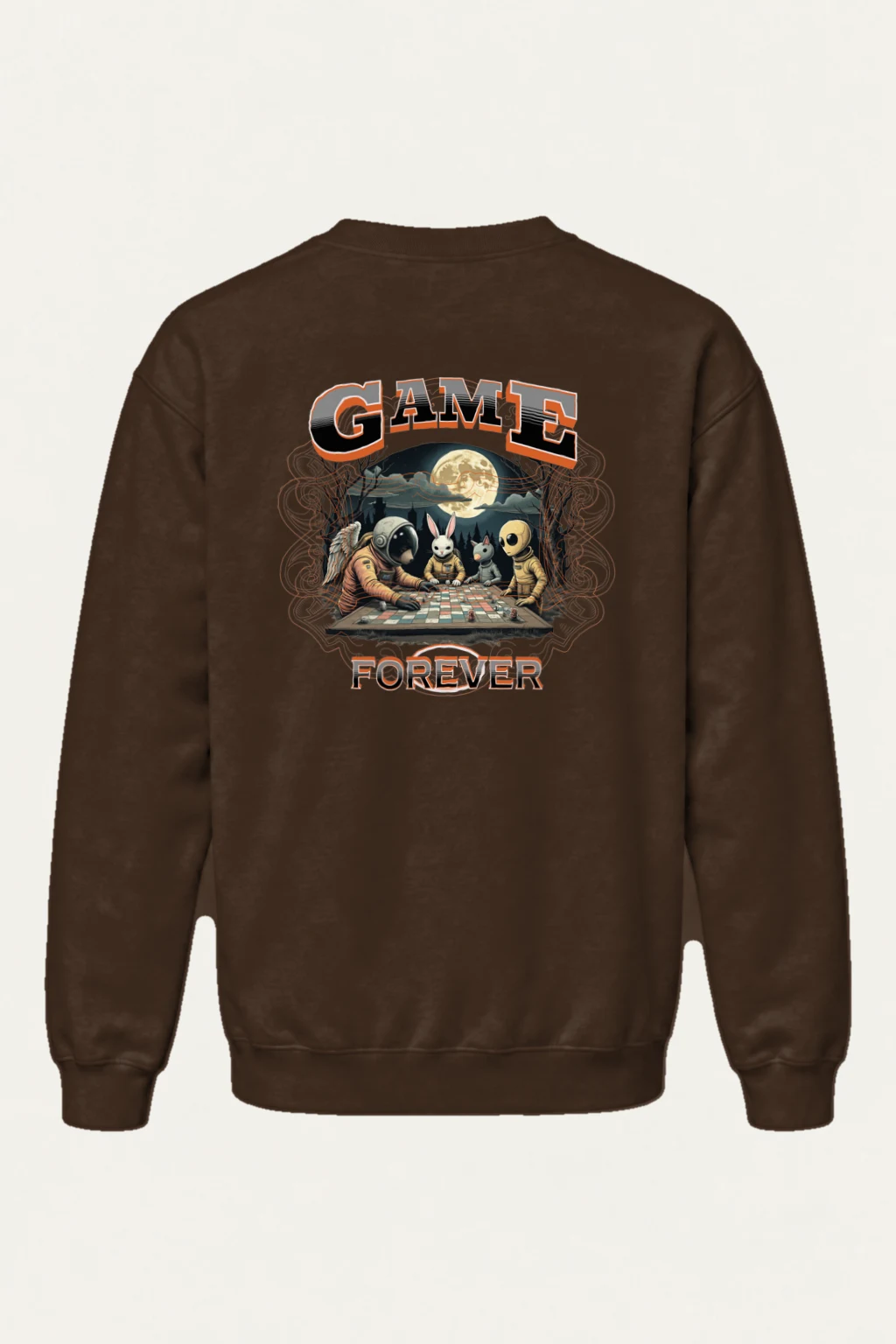 "Game Forever" Heavy Blend Unisex Crewneck Sweatshirt | Gildan 18000