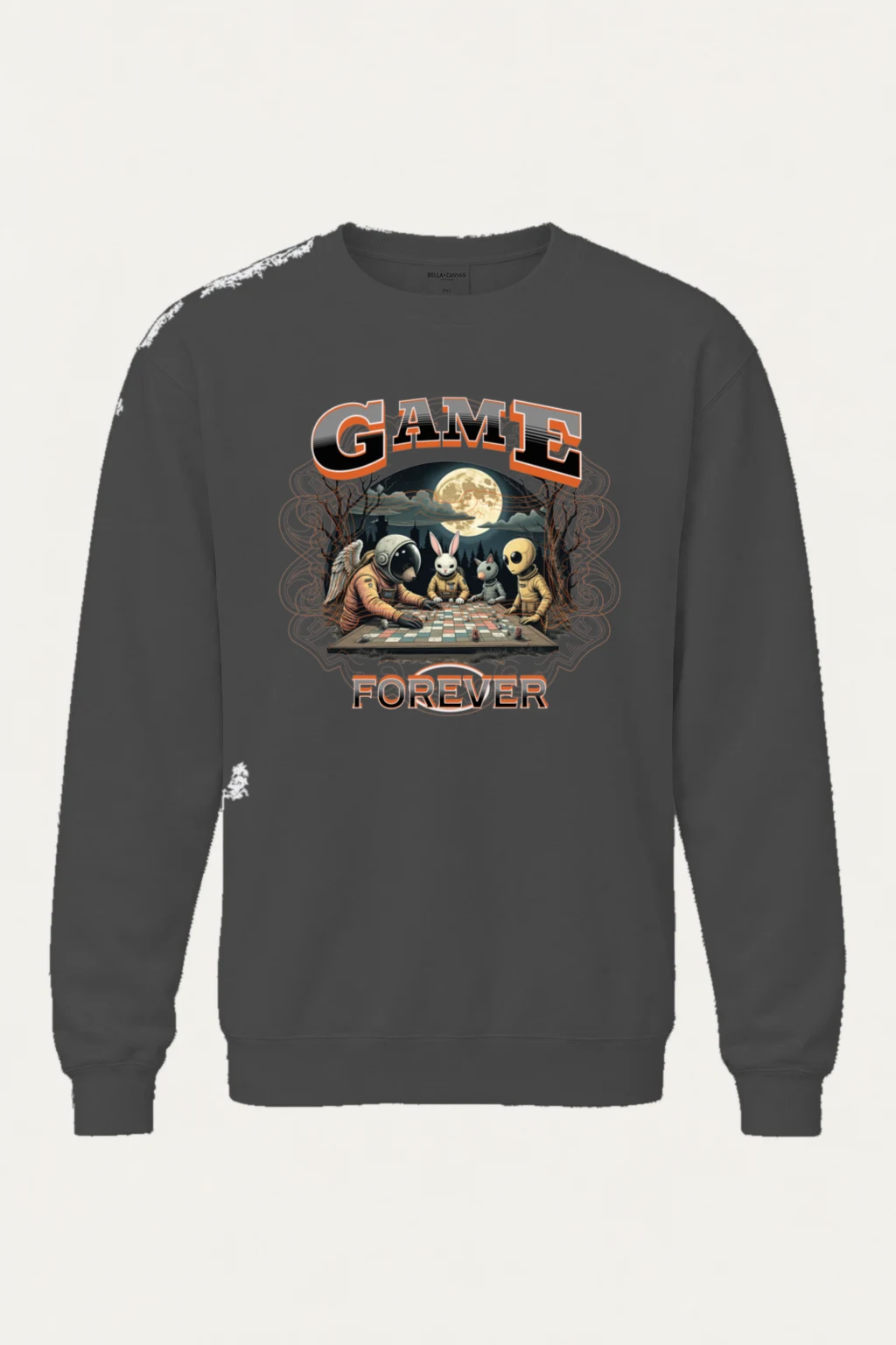 "Game Forever" Heavy Blend Unisex Crewneck Sweatshirt | Gildan 18000