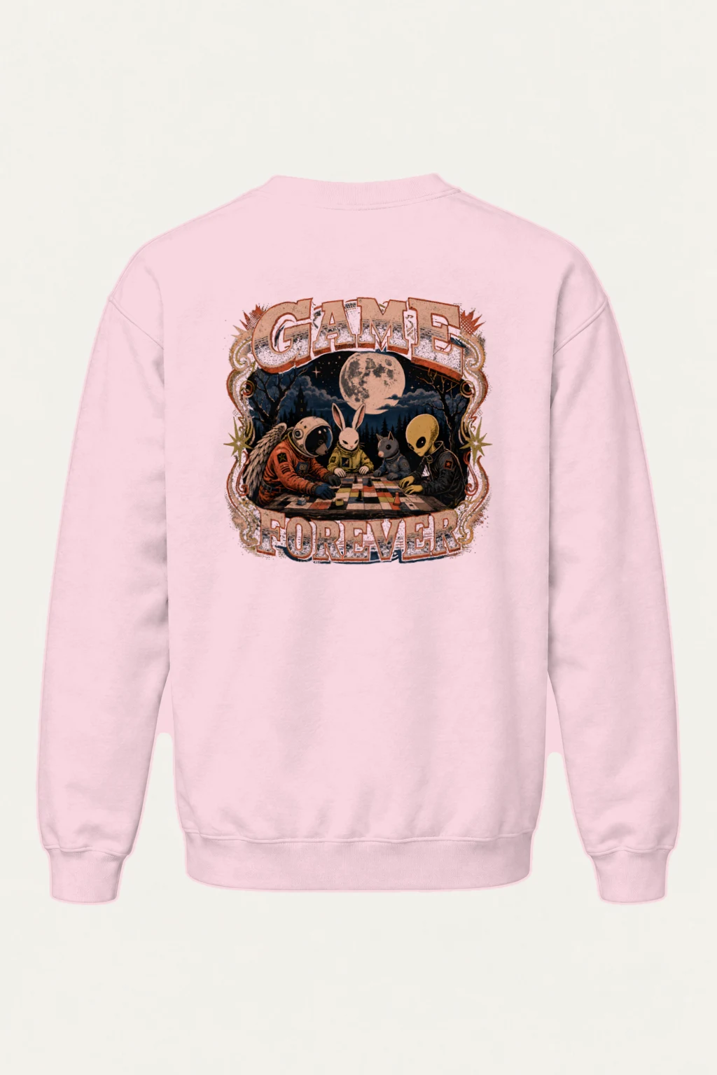 "Game Forever" Heavy Blend Unisex Crewneck Sweatshirt | Gildan 18000