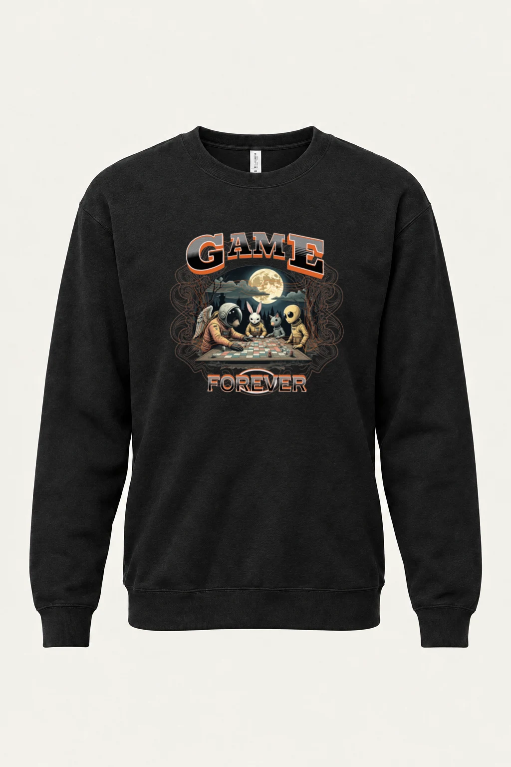 "Game Forever" Heavy Blend Unisex Crewneck Sweatshirt | Gildan 18000