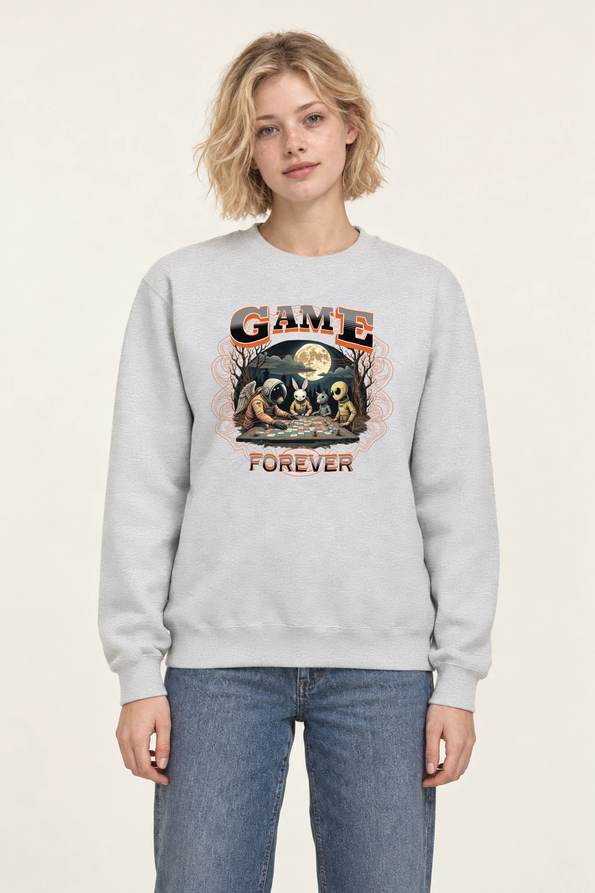 "Game Forever" 1 Crewneck Sweatshirt