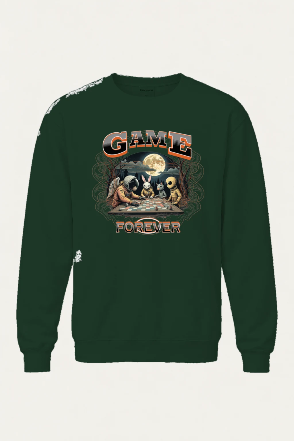 "Game Forever" Heavy Blend Unisex Crewneck Sweatshirt | Gildan 18000