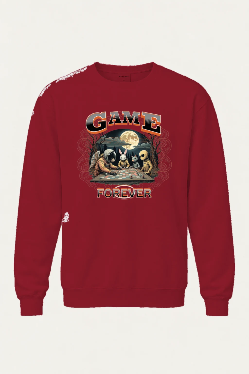 "Game Forever" Heavy Blend Unisex Crewneck Sweatshirt | Gildan 18000