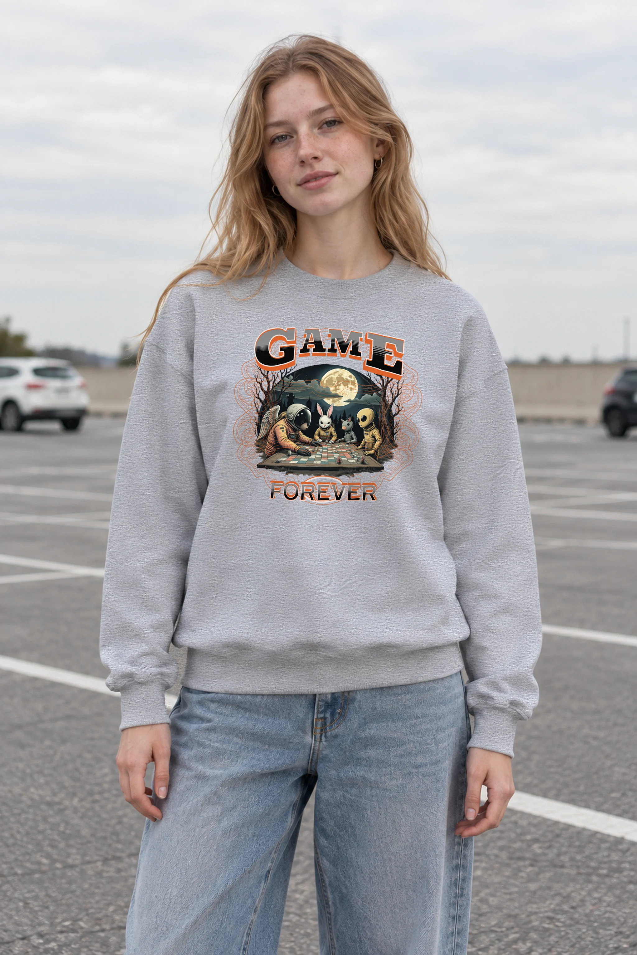 "Game Forever" 1 Crewneck Sweatshirt