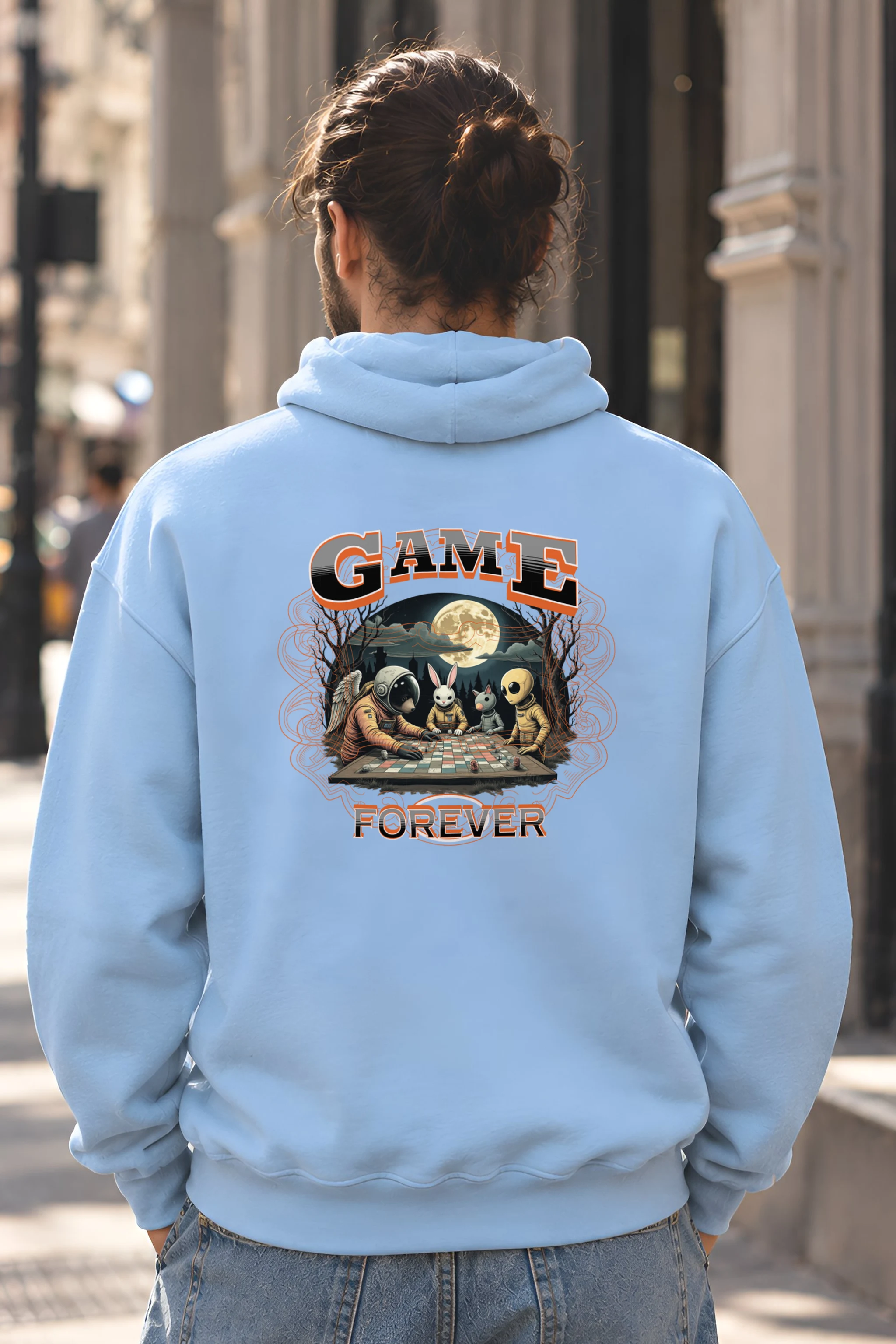 "Game Forever" 1 Pullover Hoodie