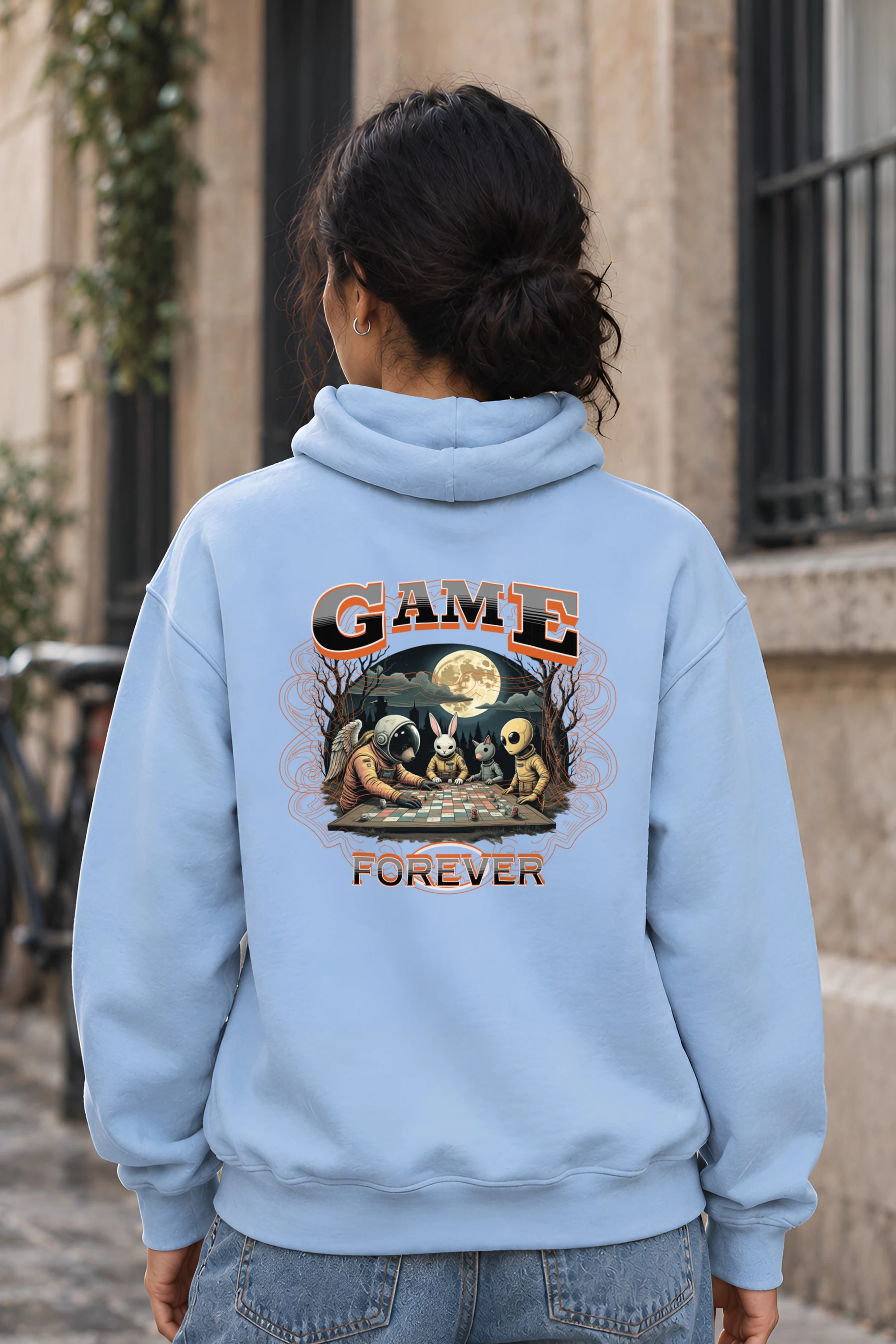 "Game Forever" 1 Pullover Hoodie