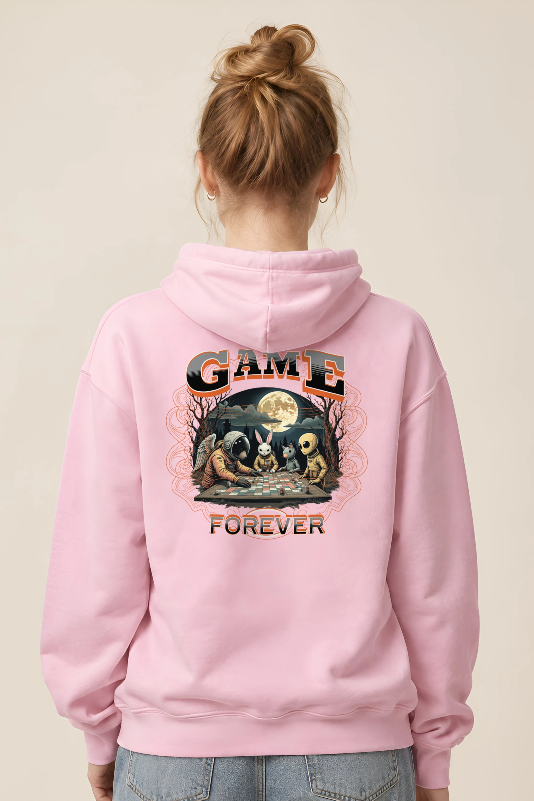 "Game Forever" 1 Pullover Hoodie