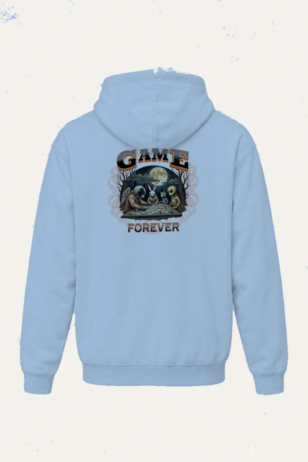 "Game Forever" Heavy Blend Unisex Pullover Hoodie | Gildan 18500