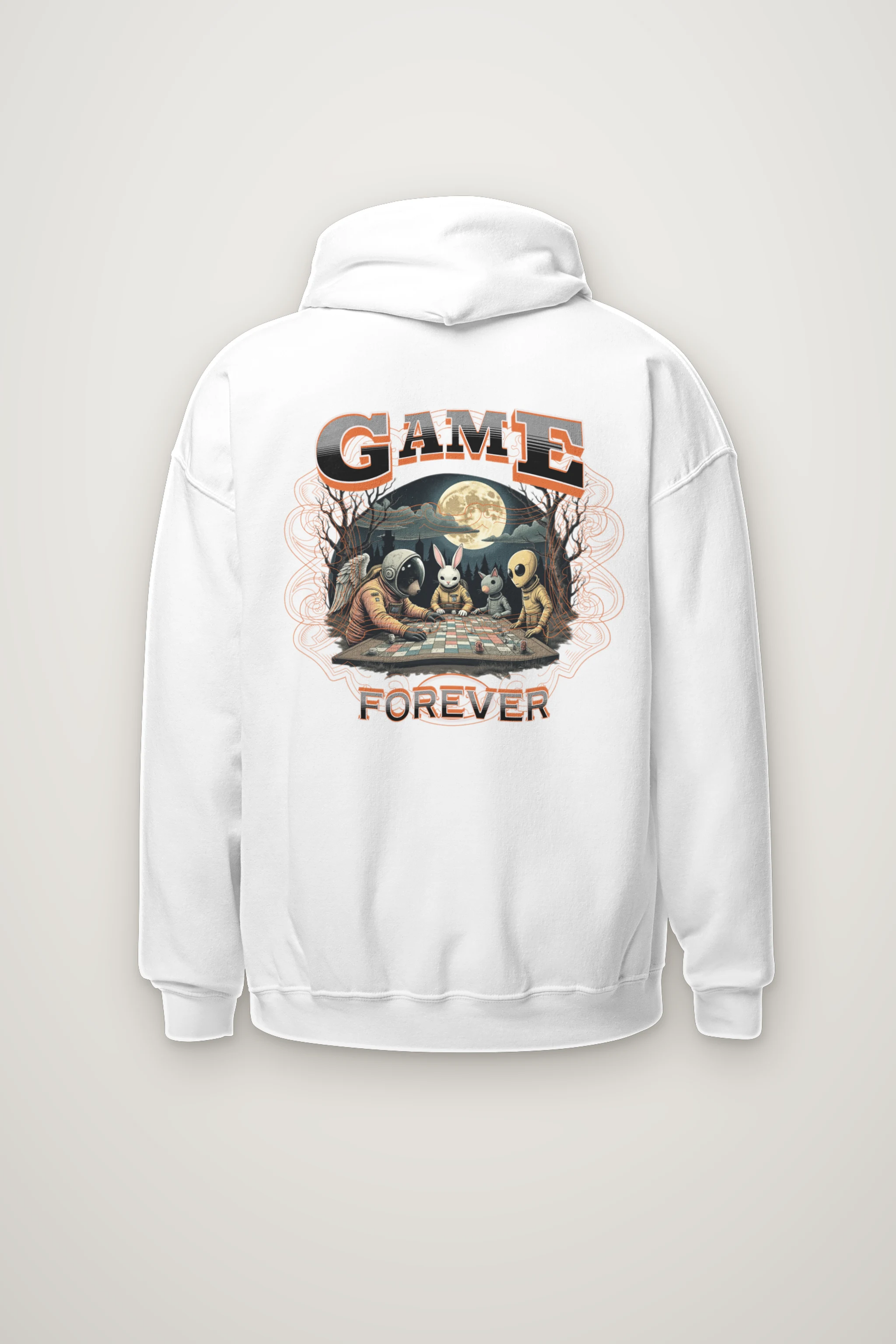"Game Forever" Heavy Blend Unisex Pullover Hoodie