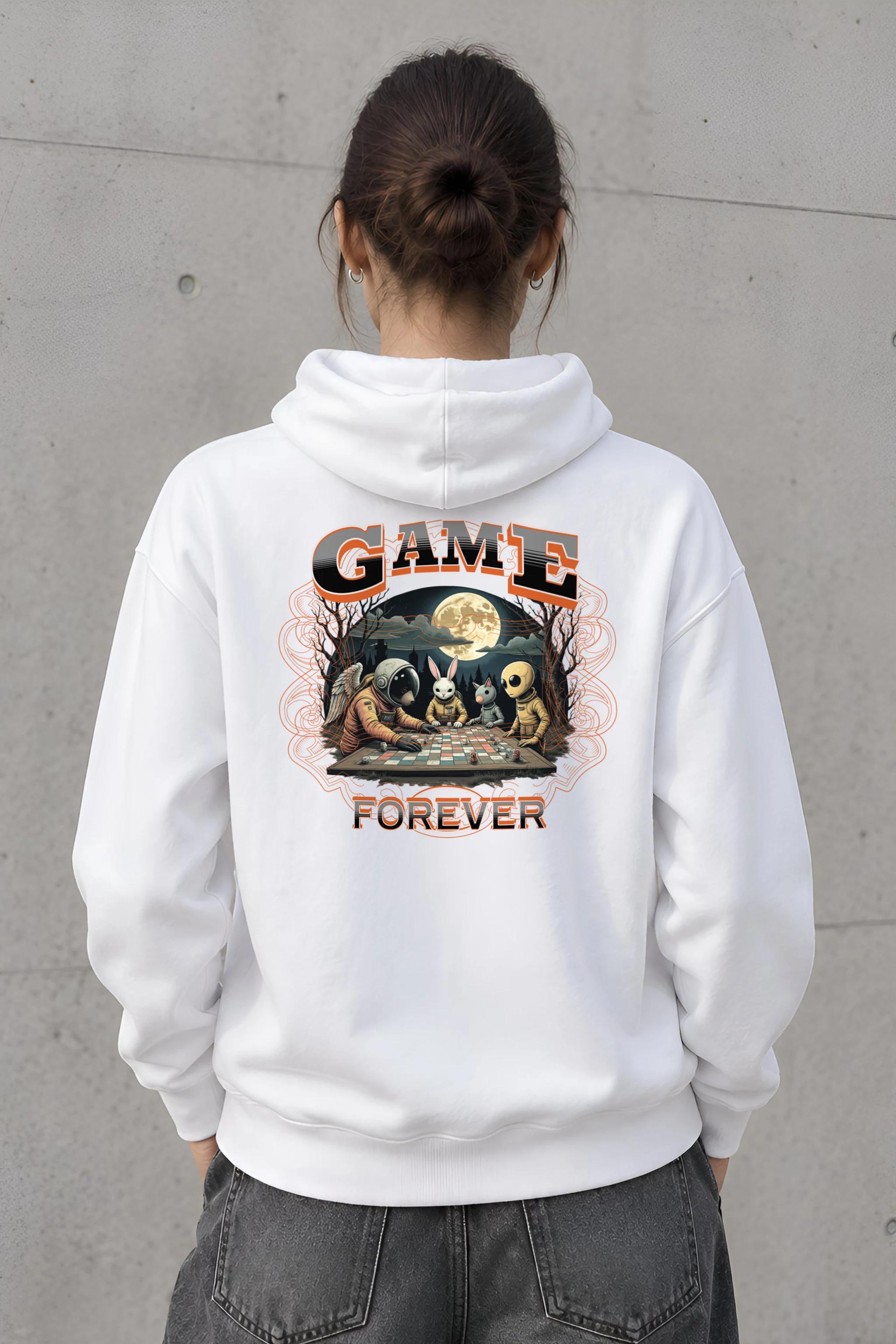 "Game Forever" 1 Pullover Hoodie