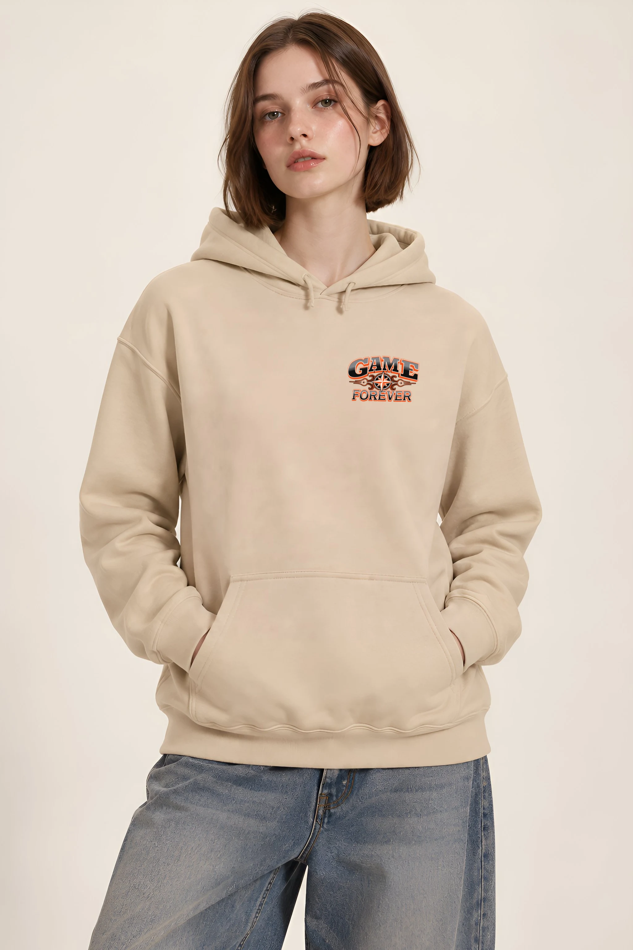 "Game Forever" 1 Pullover Hoodie